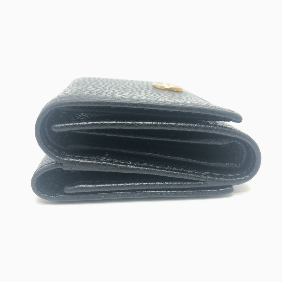 Gucci Black Leather Wallet (Tri-Fold) (Pre-Owned)