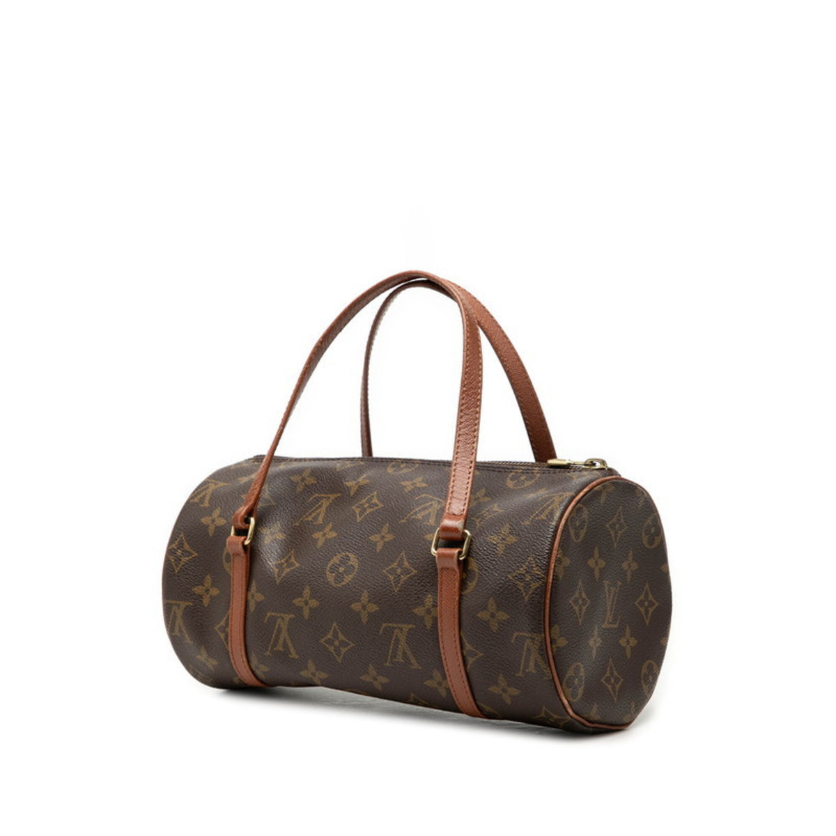 Louis Vuitton Brown Pvc Leather Handbag (Pre-Owned)