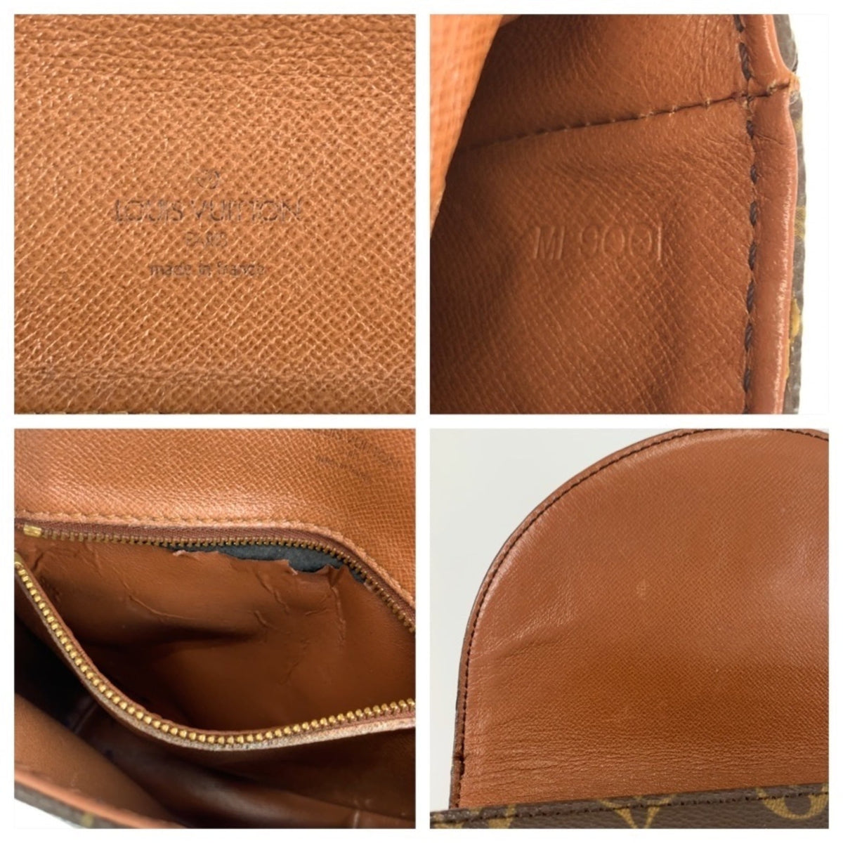 Louis Vuitton Monogram Brown Pvc Leather Pochette Shoulder Bag (Pre-Owned)