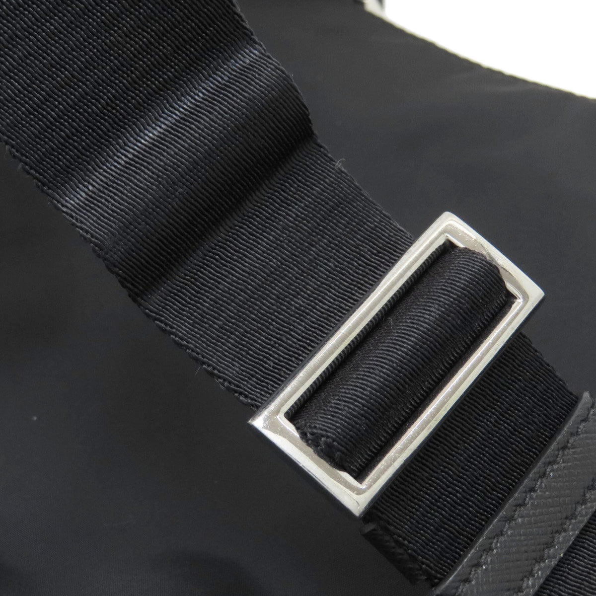 Prada Black Nylon Shoulder Bag (Pre-Owned)