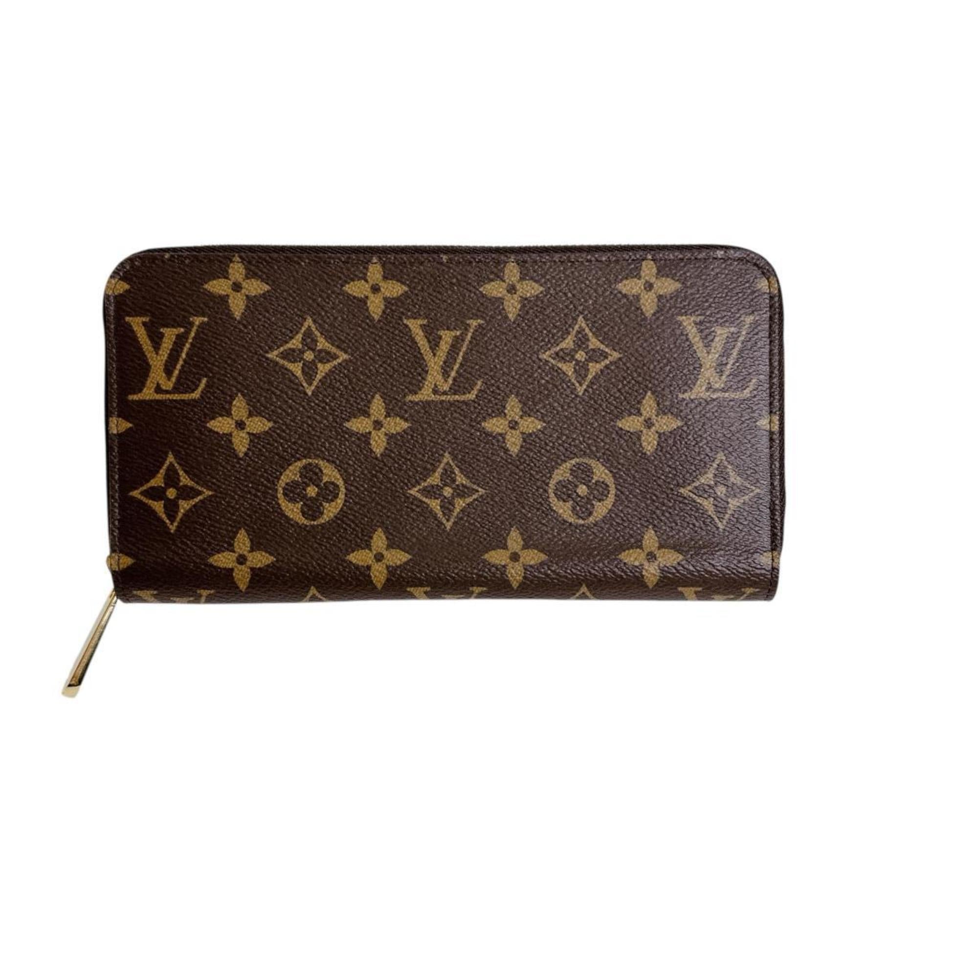 Louis Vuitton Brown Monogram Rose Ballerine Monogram Long Wallet (Bi-Fold) (Pre-Owned)