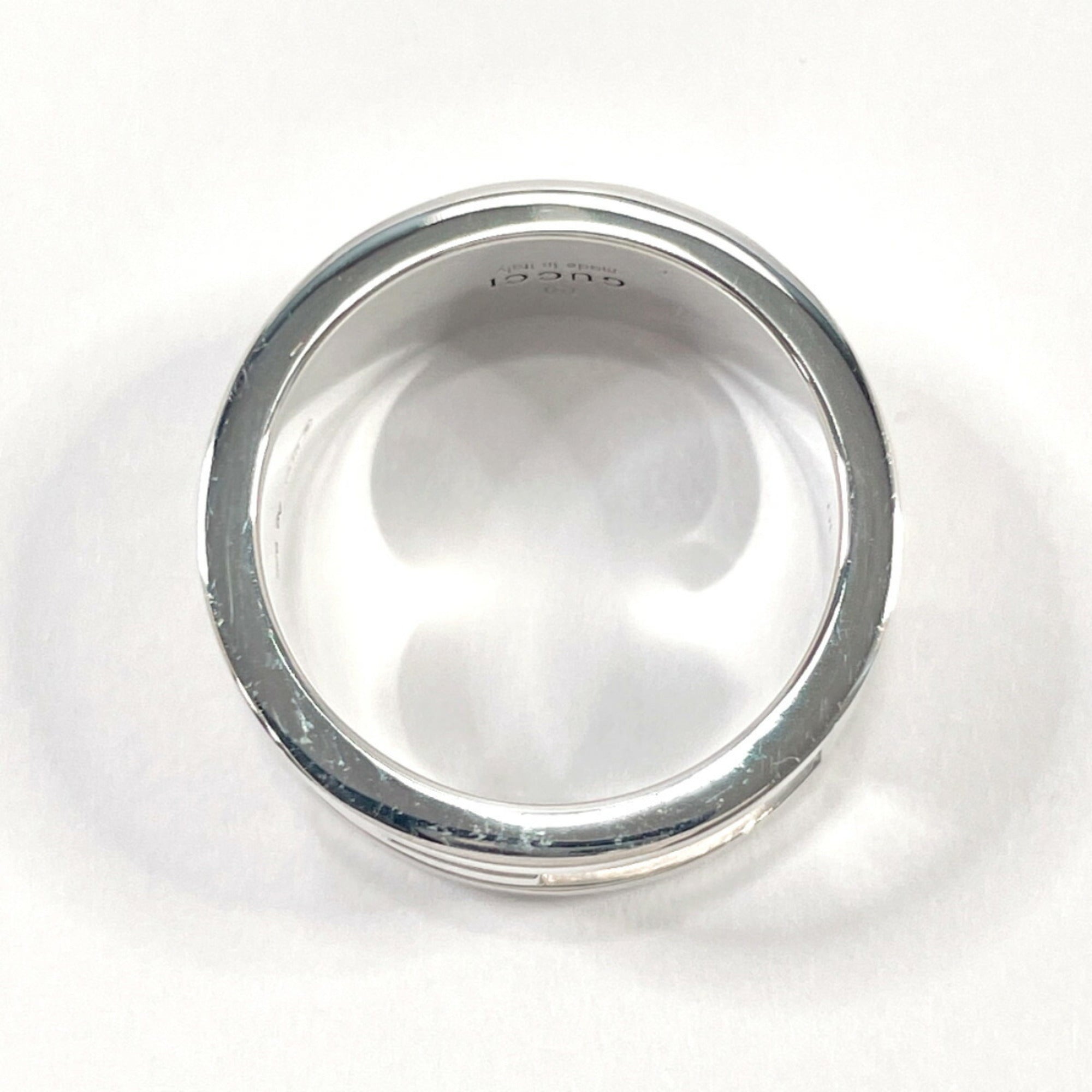 Gucci Silver 925 Band Ring (Pre-Owned)