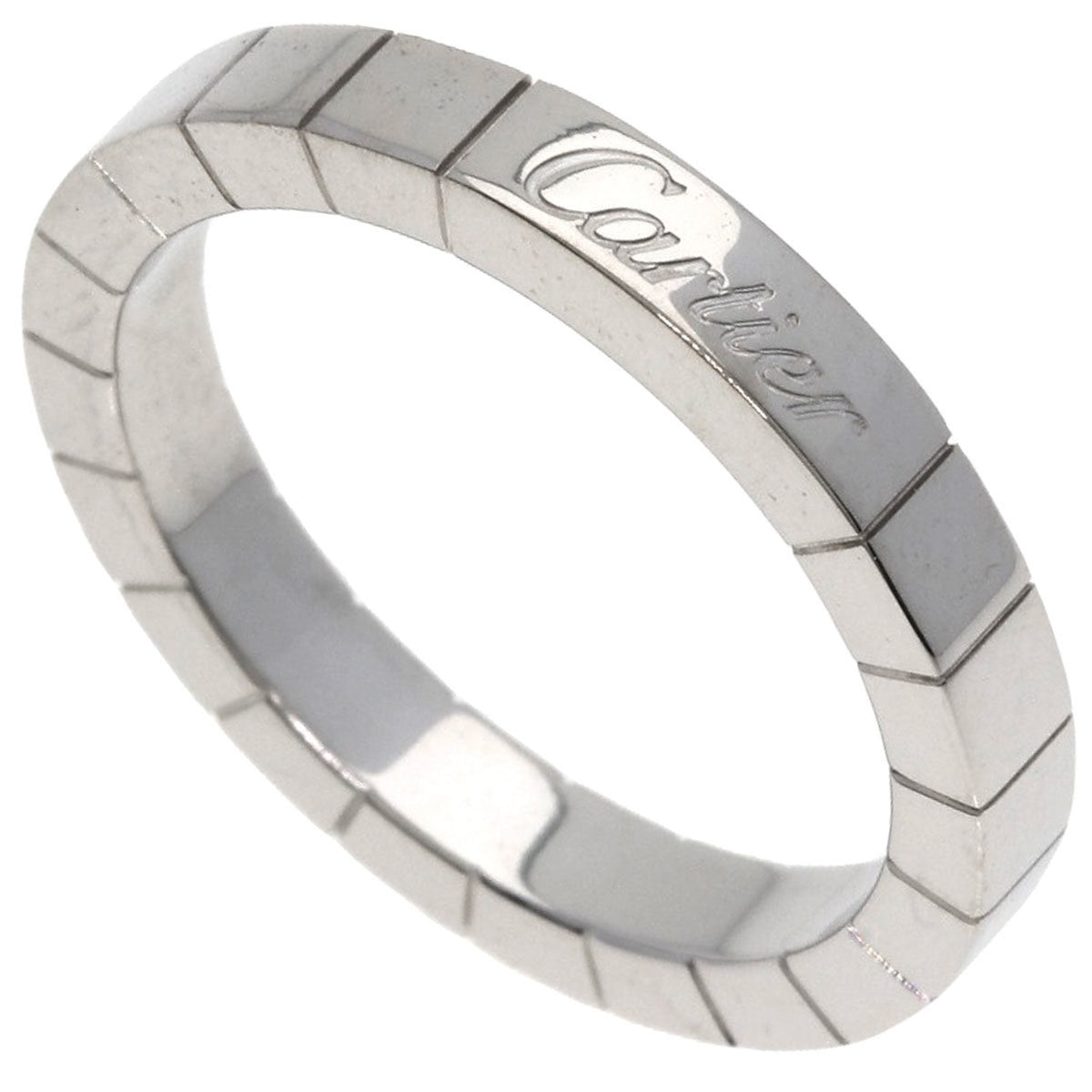 Cartier Lanieres White Gold White Gold (18K) Band Ring (Pre-Owned)