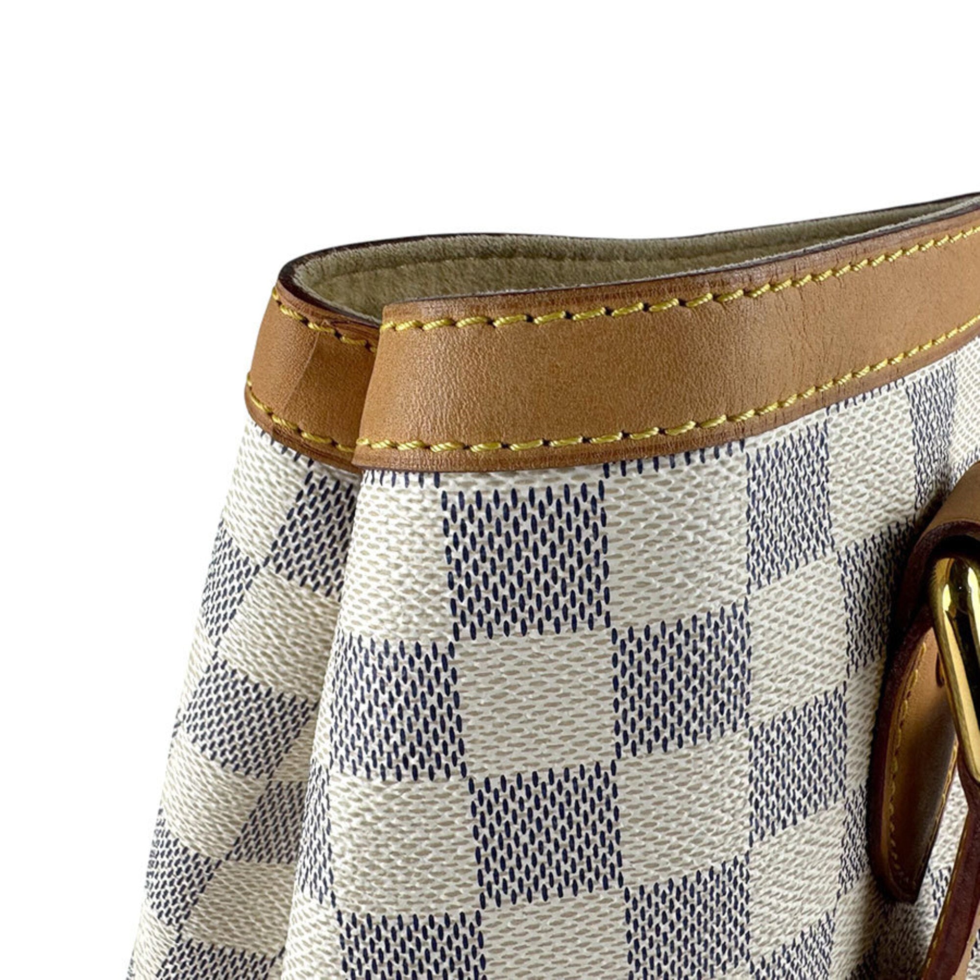 Louis Vuitton Damier Azur Ivory Damier Azur Handbag (Pre-Owned)