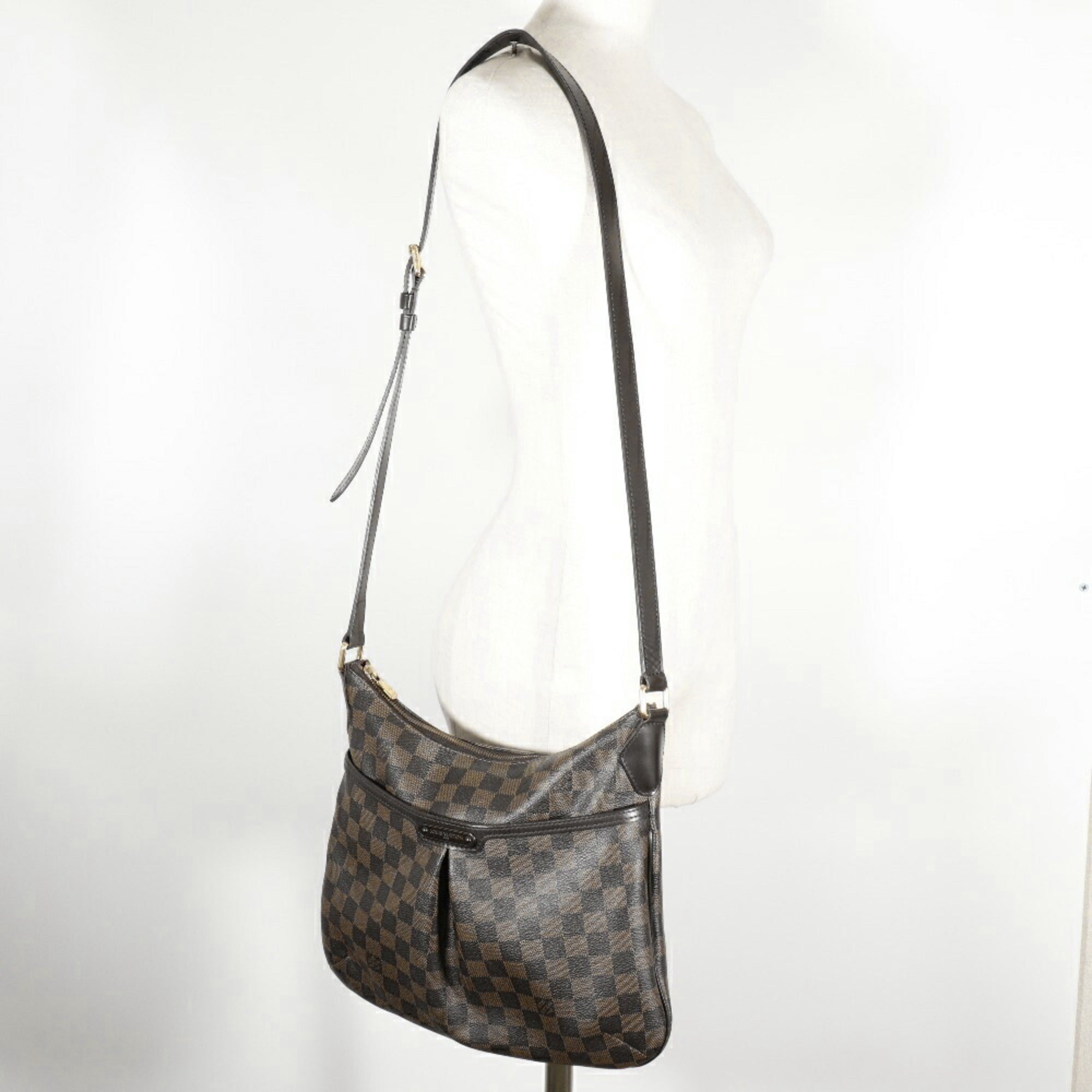 Louis Vuitton Brown Damier Canvas Shoulder Bag (Pre-Owned)