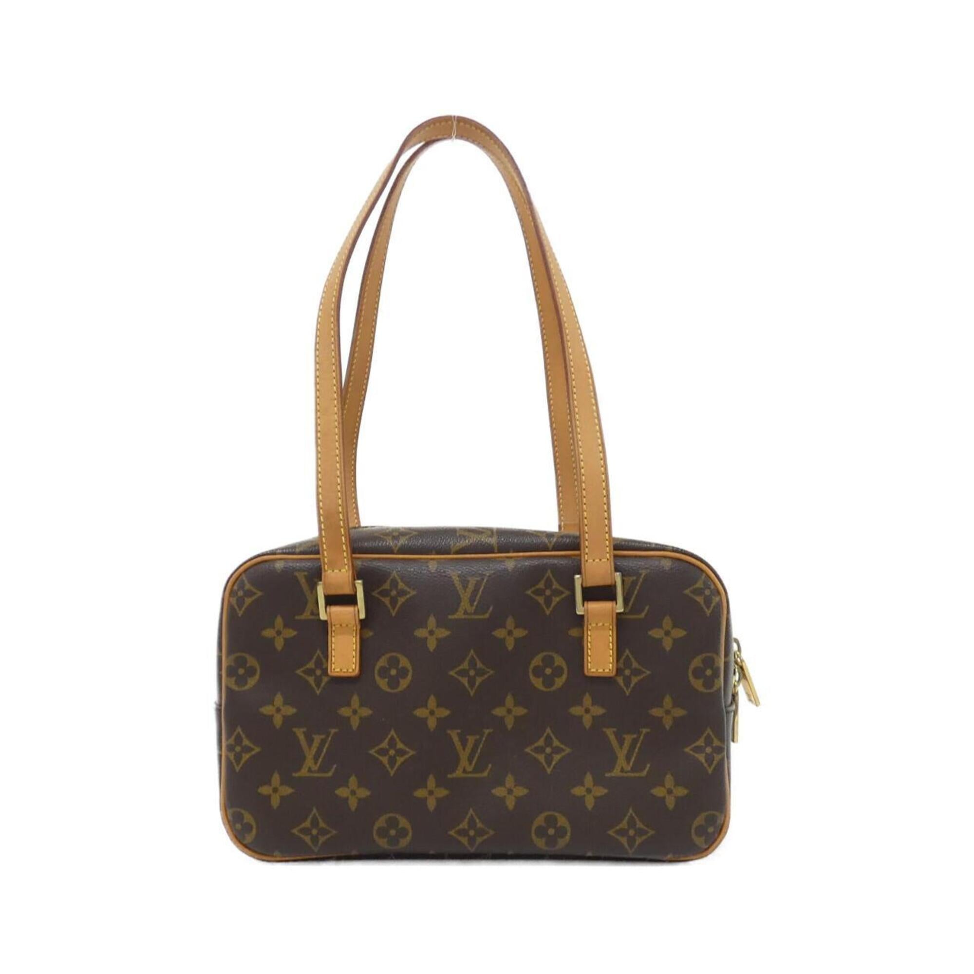 Louis Vuitton Brown Coated Canvas Shoulder Bag (Pre-Owned)