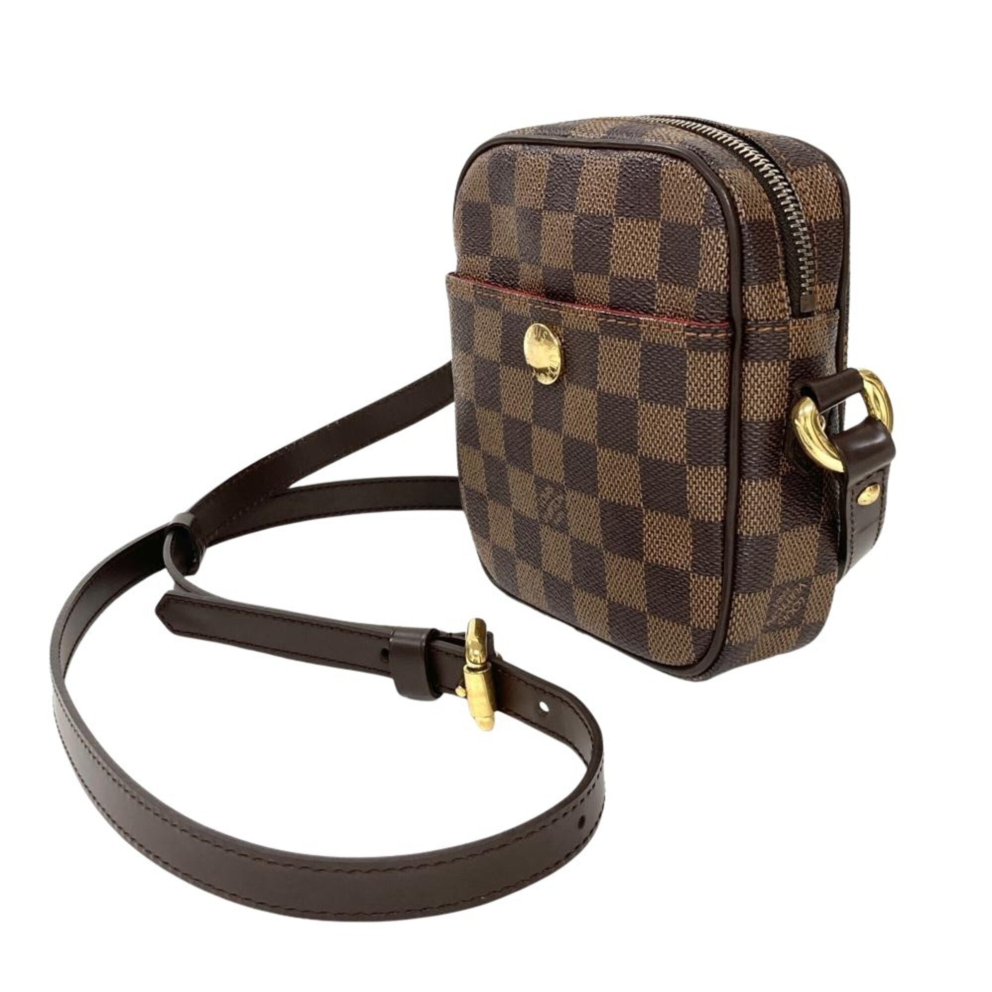 Louis Vuitton Brown Damier Canvas Ebene Galle Damier Canvas Shoulder Bag (Pre-Owned)