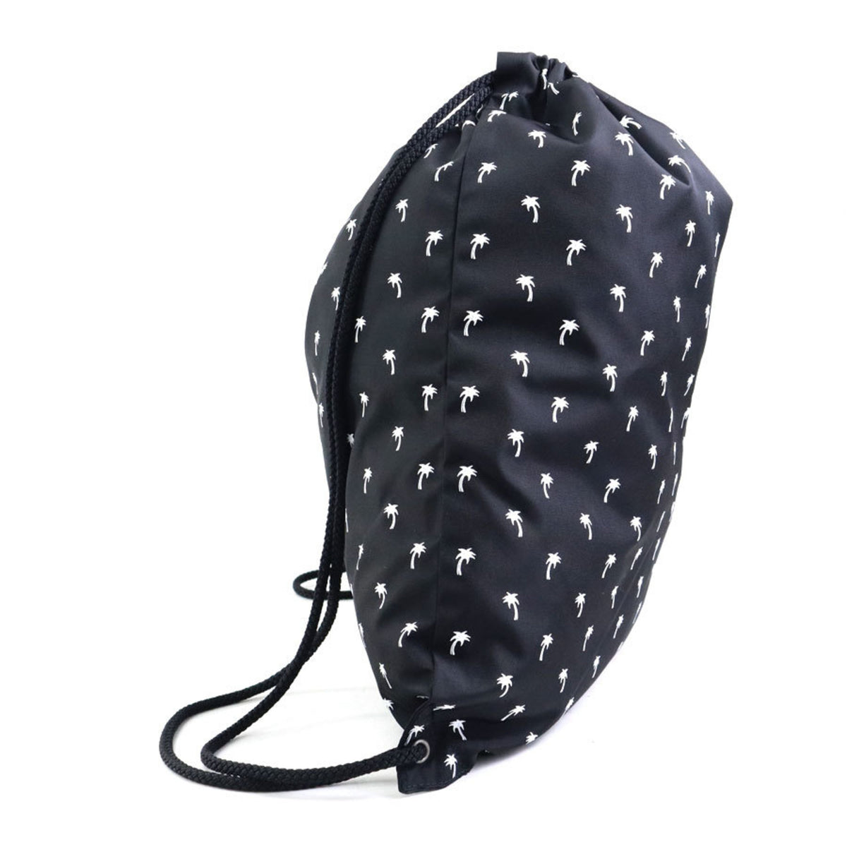 Saint Laurent Black White Nylon Backpack (Pre-Owned)