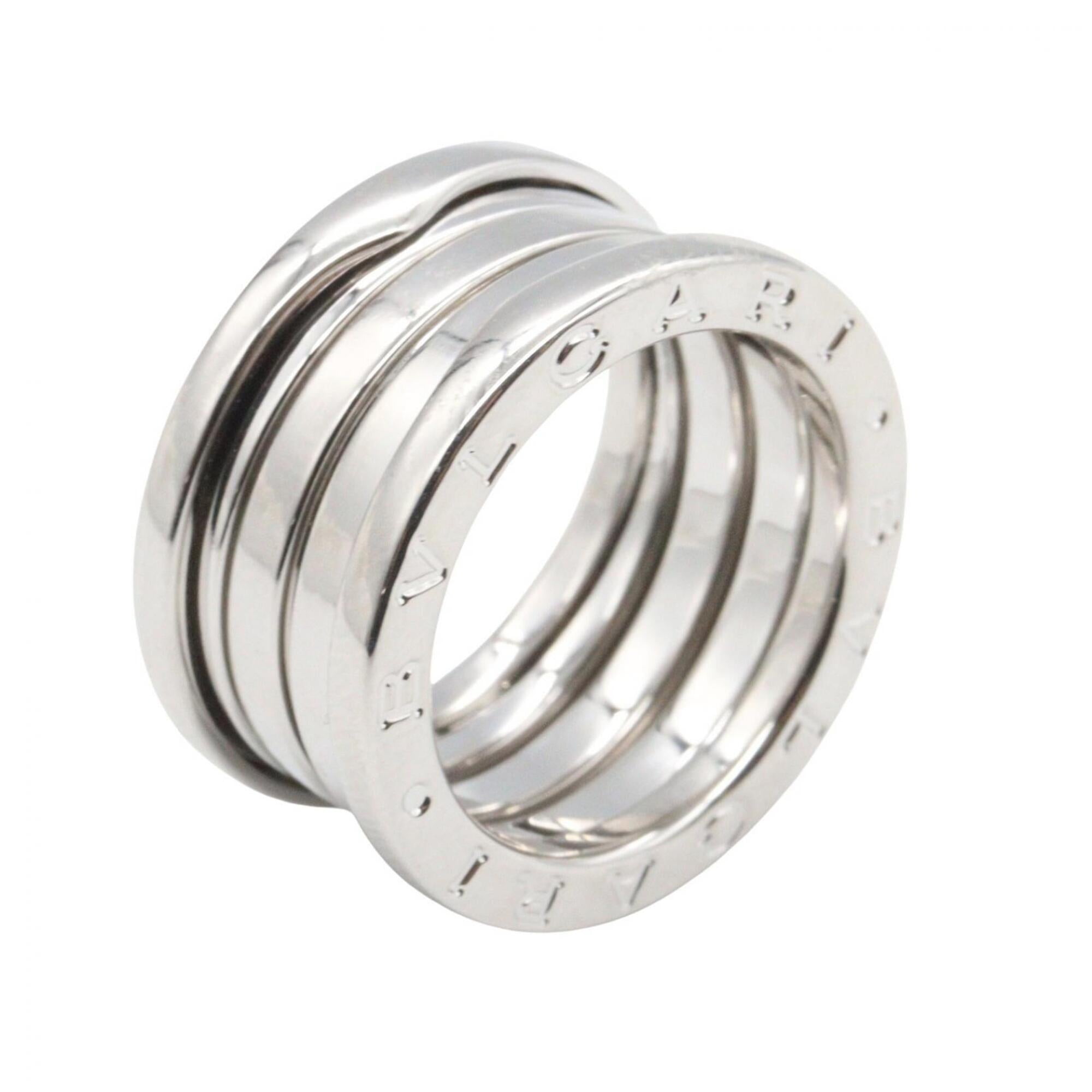 Bvlgari White Gold White Gold (18K) Band Ring (Pre-Owned)