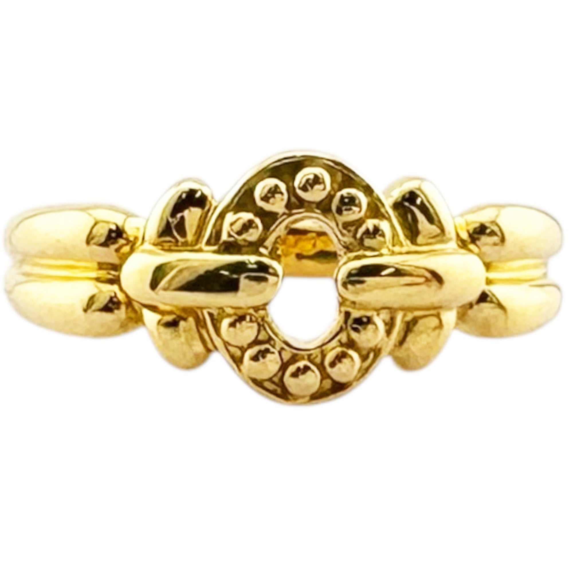 Christian Dior Gold Yellow Gold (18K) Band Ring (Pre-Owned)