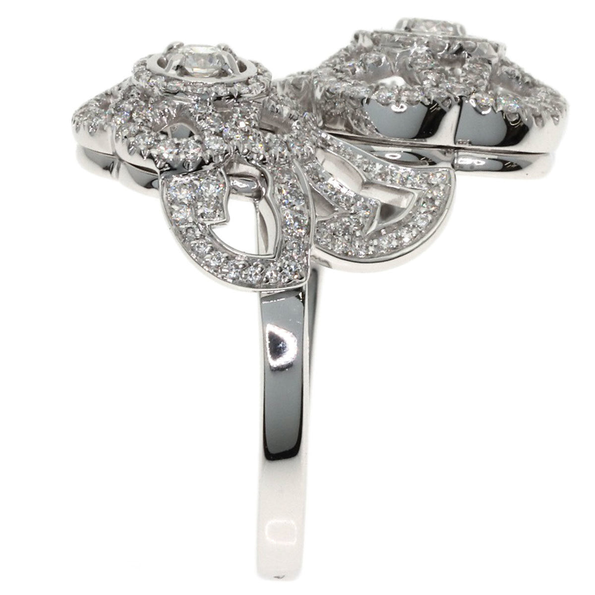 Chanel White Gold (18K) Band Ring (Pre-Owned)