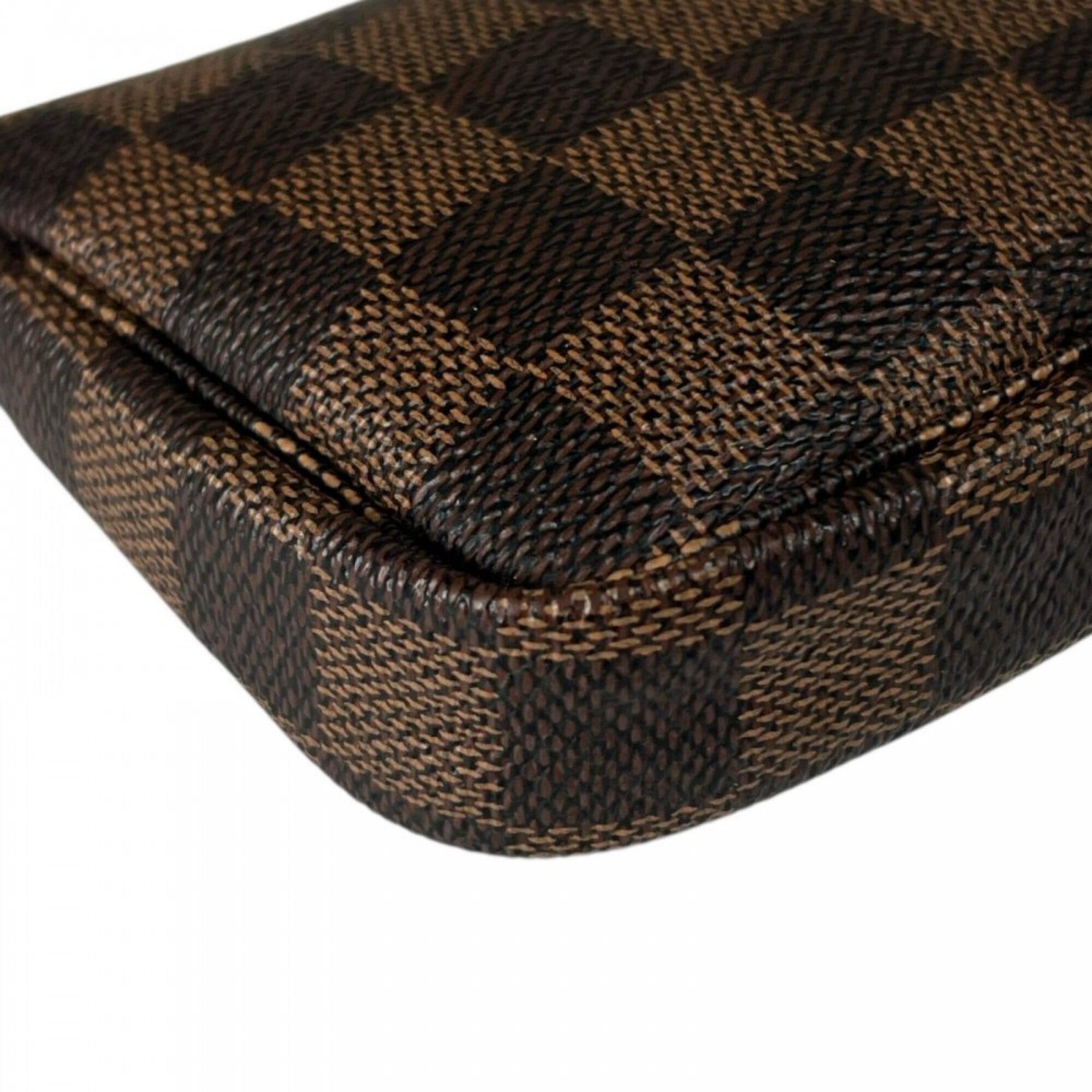 Louis Vuitton Damier Brown Damier Canvas Pouch (Pre-Owned)