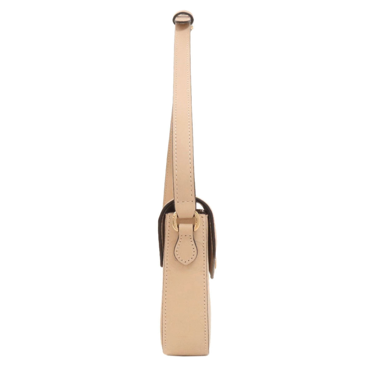Gucci Beige Leather Shoulder Bag (Pre-Owned)