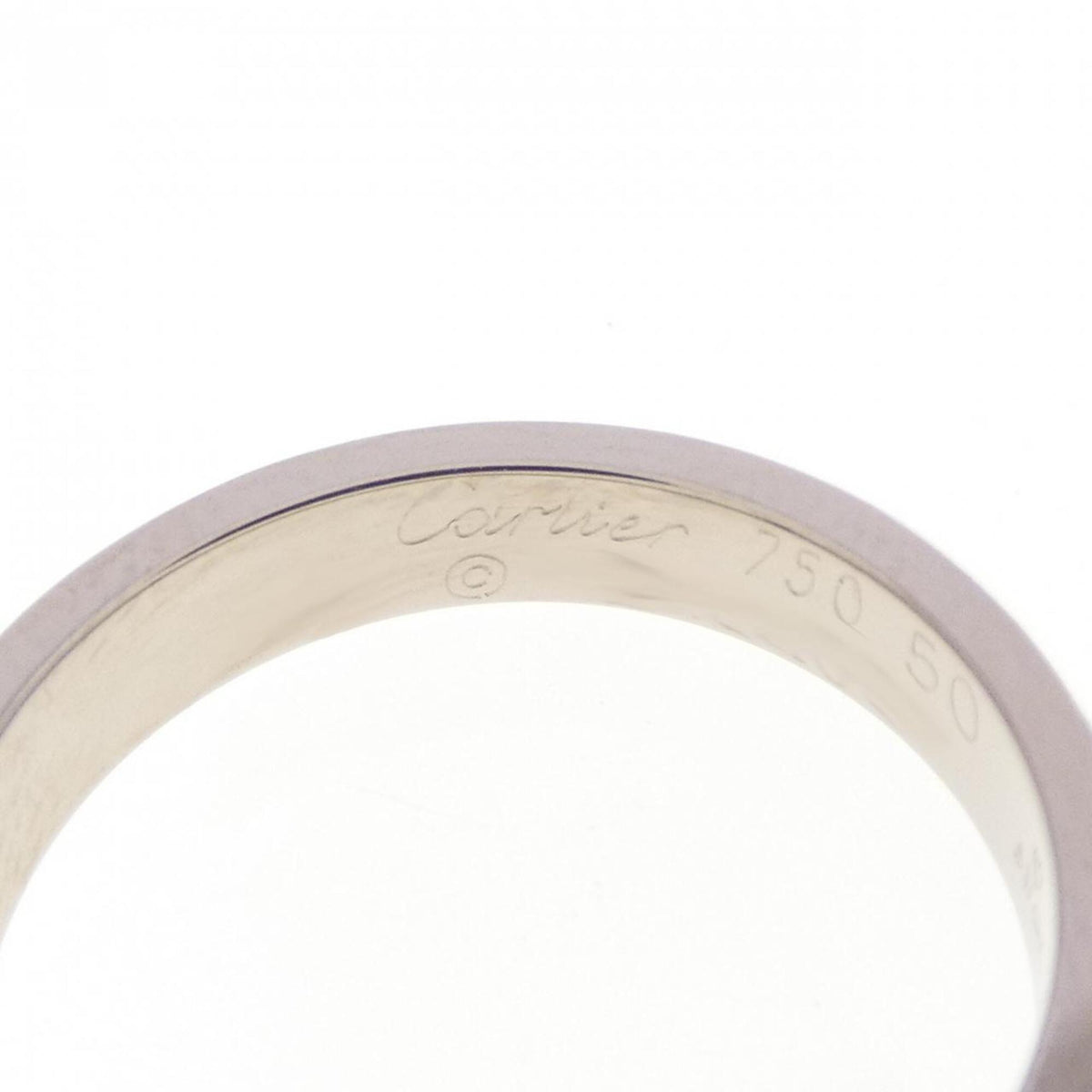 Cartier White Gold (18K) Band Ring (Pre-Owned)