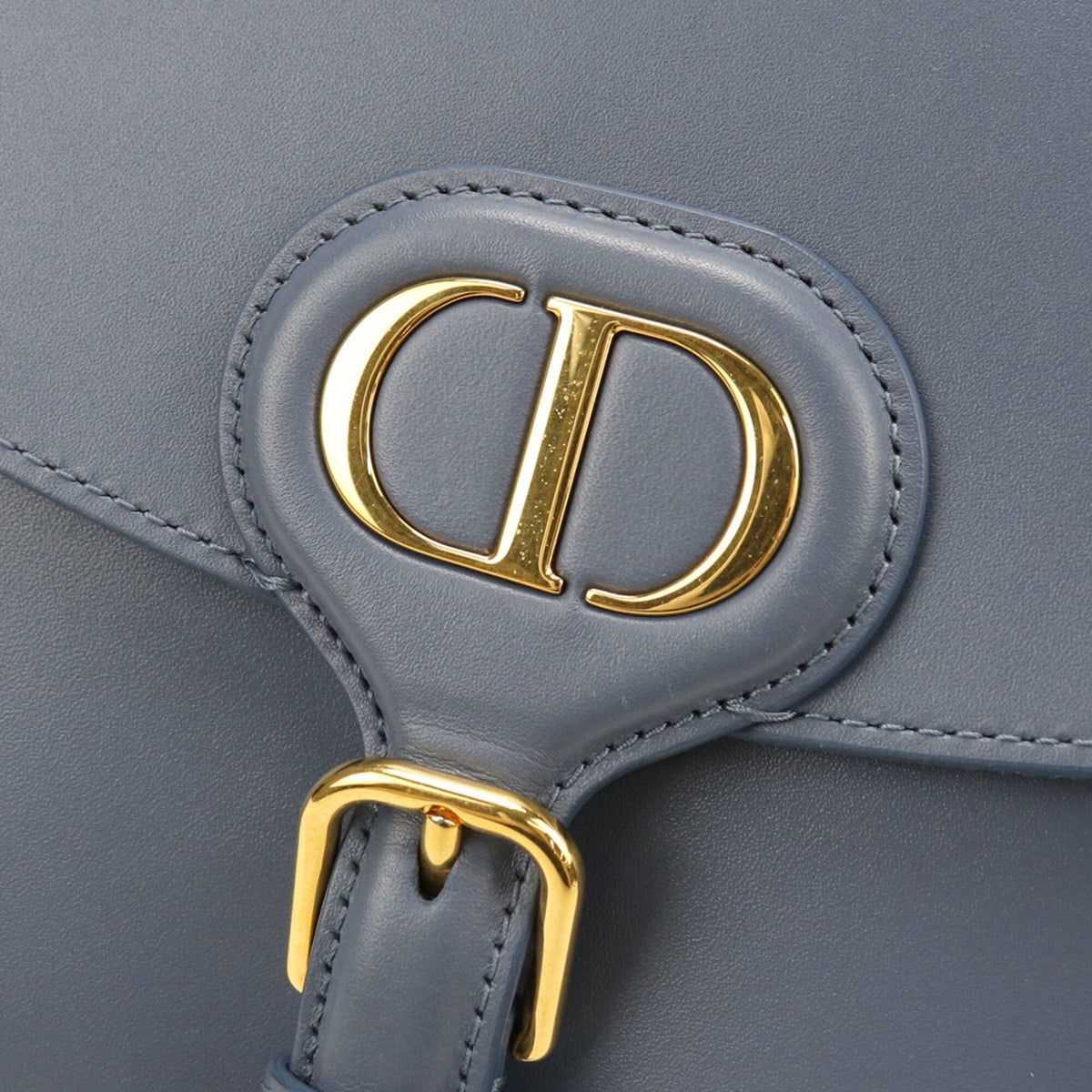 Christian Dior Blue Leather Shoulder Bag (Pre-Owned)