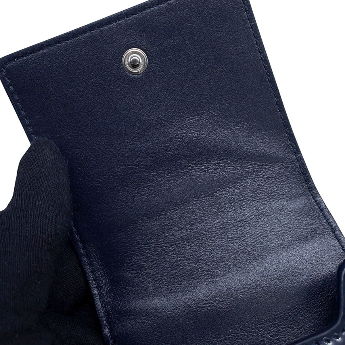 Yves Saint Laurent Navy Patent Leather Shoulder Bag (Pre-Owned)