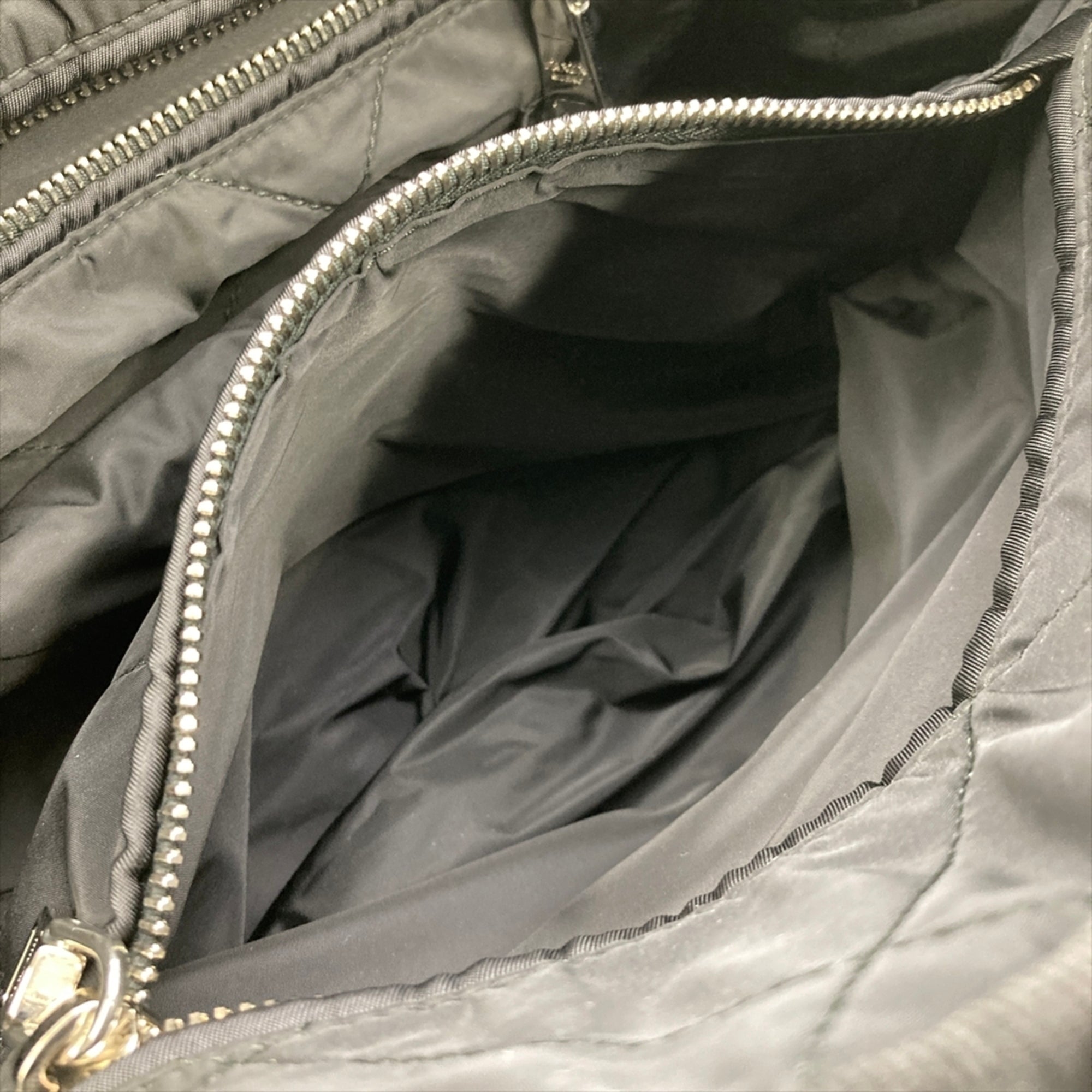 Prada Black Nylon Handbag Shoulder Bag (Pre-Owned)