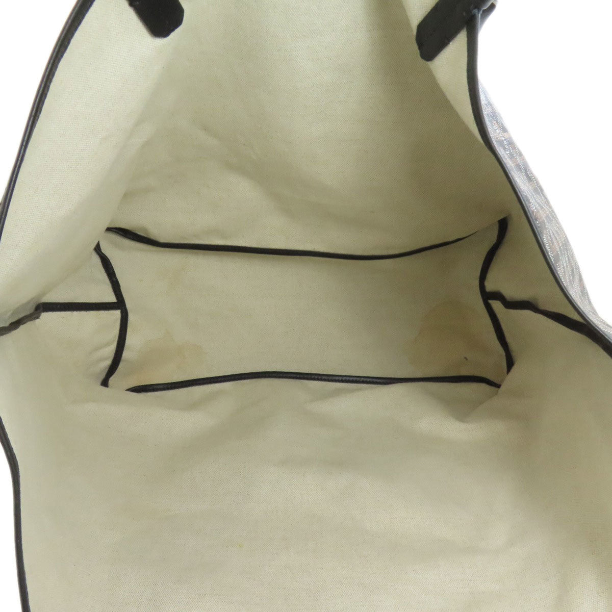 Goyard Black Brown Coated Canvas Tote Bag (Pre-Owned)
