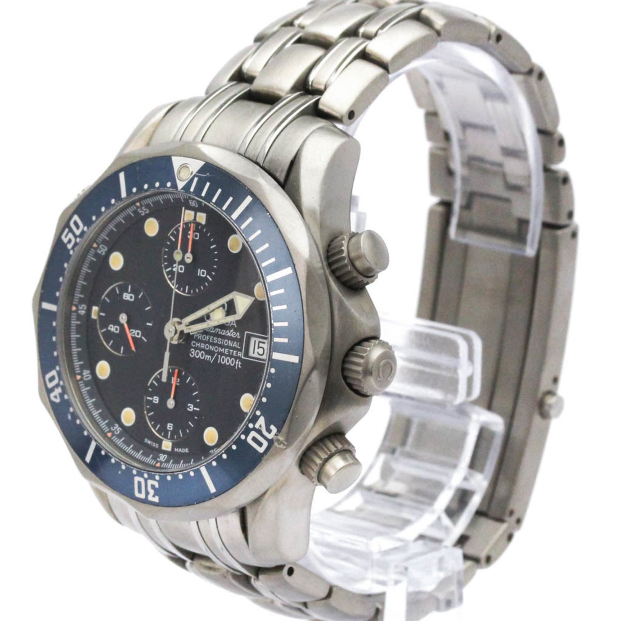 Omega Seamaster Diver 300M Chronometer Chronograph Automatic Watch Stainless Steel Watch (Pre-Owned)