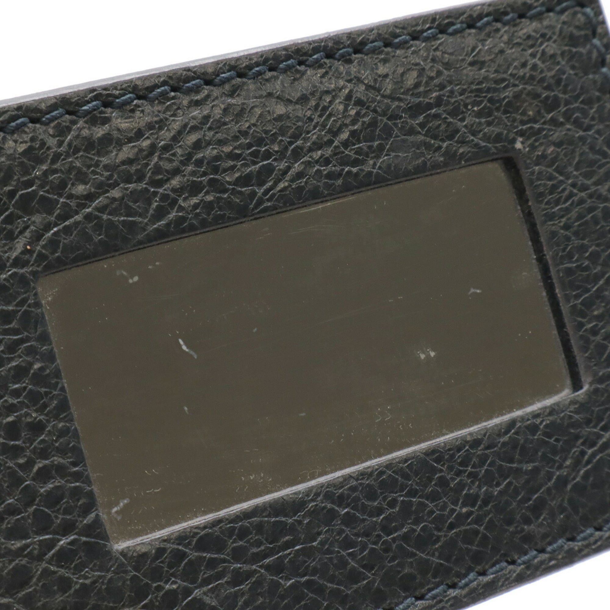 Balenciaga Giant Dark Gray Leather Clutch Bag Shoulder Bag (Pre-Owned)