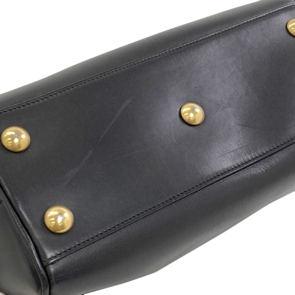 Yves Saint Laurent Black Leather Handbag (Pre-Owned)