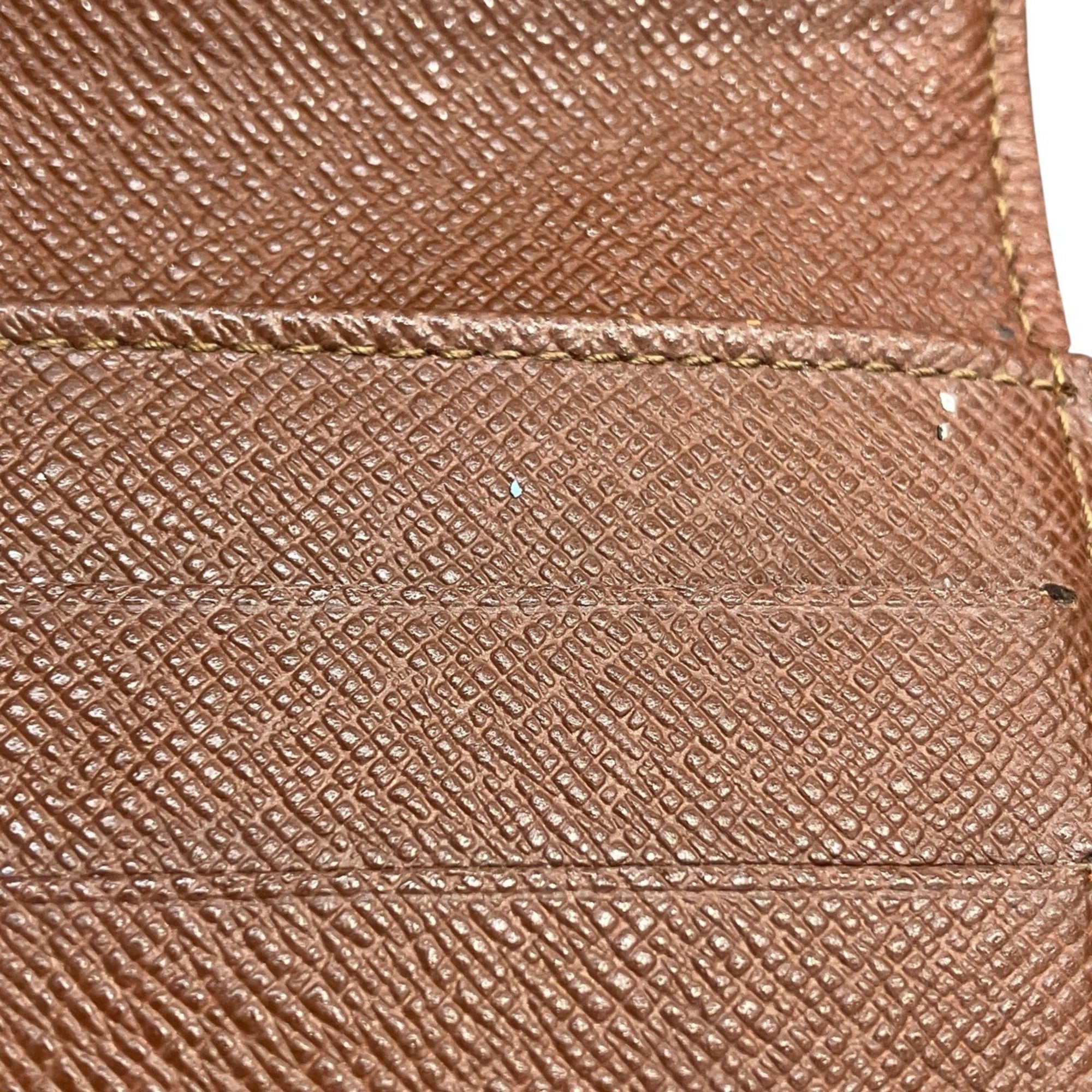 Louis Vuitton Brown Galle Monogram Monogram Long Wallet (Bi-Fold) (Pre-Owned)