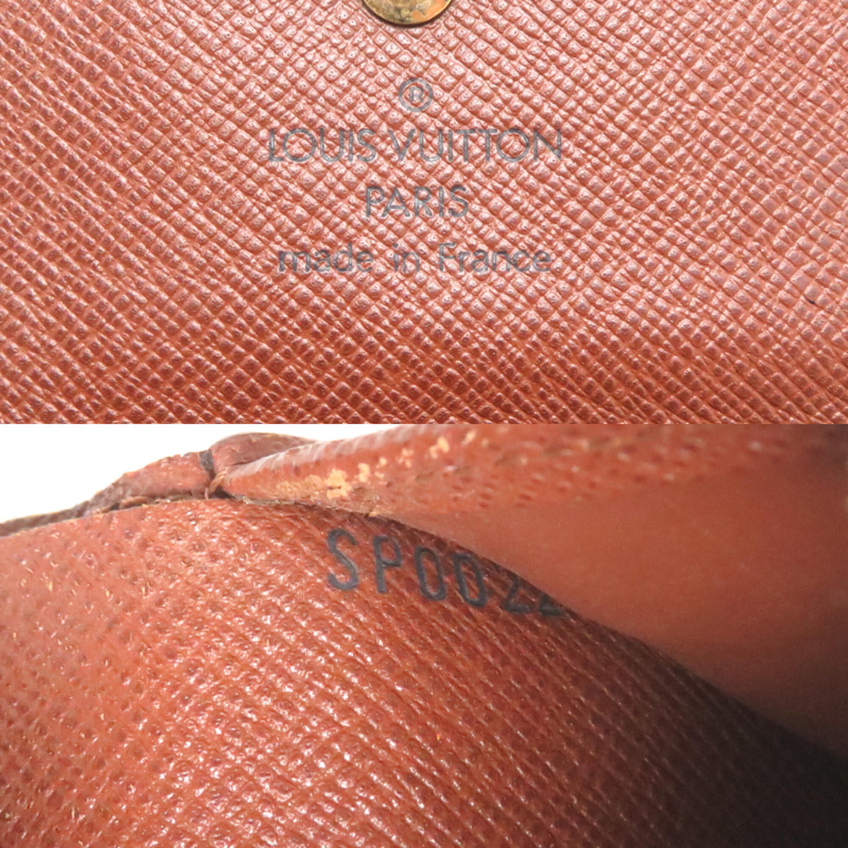 Louis Vuitton Brown Monogram Wallet (Bi-Fold) (Pre-Owned)