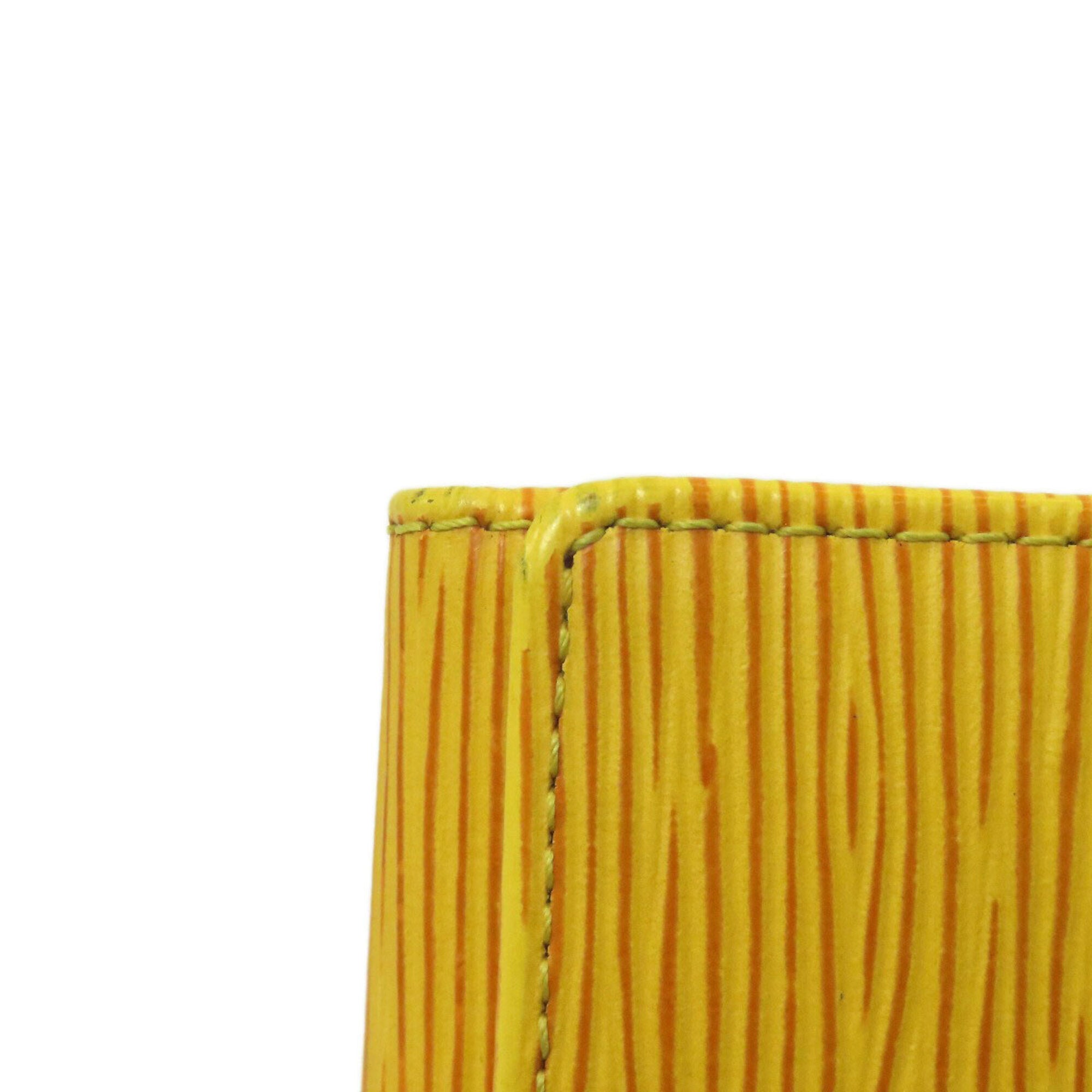 Louis Vuitton Jaune Epi Leather Wallet (Bi-Fold) (Pre-Owned)