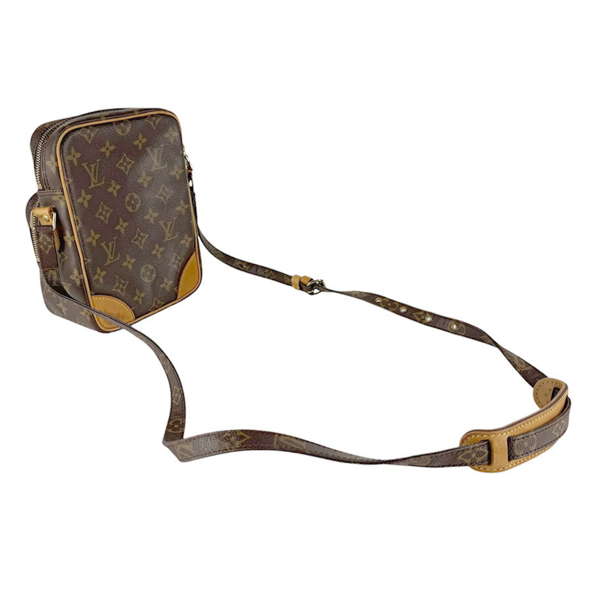 Louis Vuitton Brown Monogram Monogram Shoulder Bag (Pre-Owned)