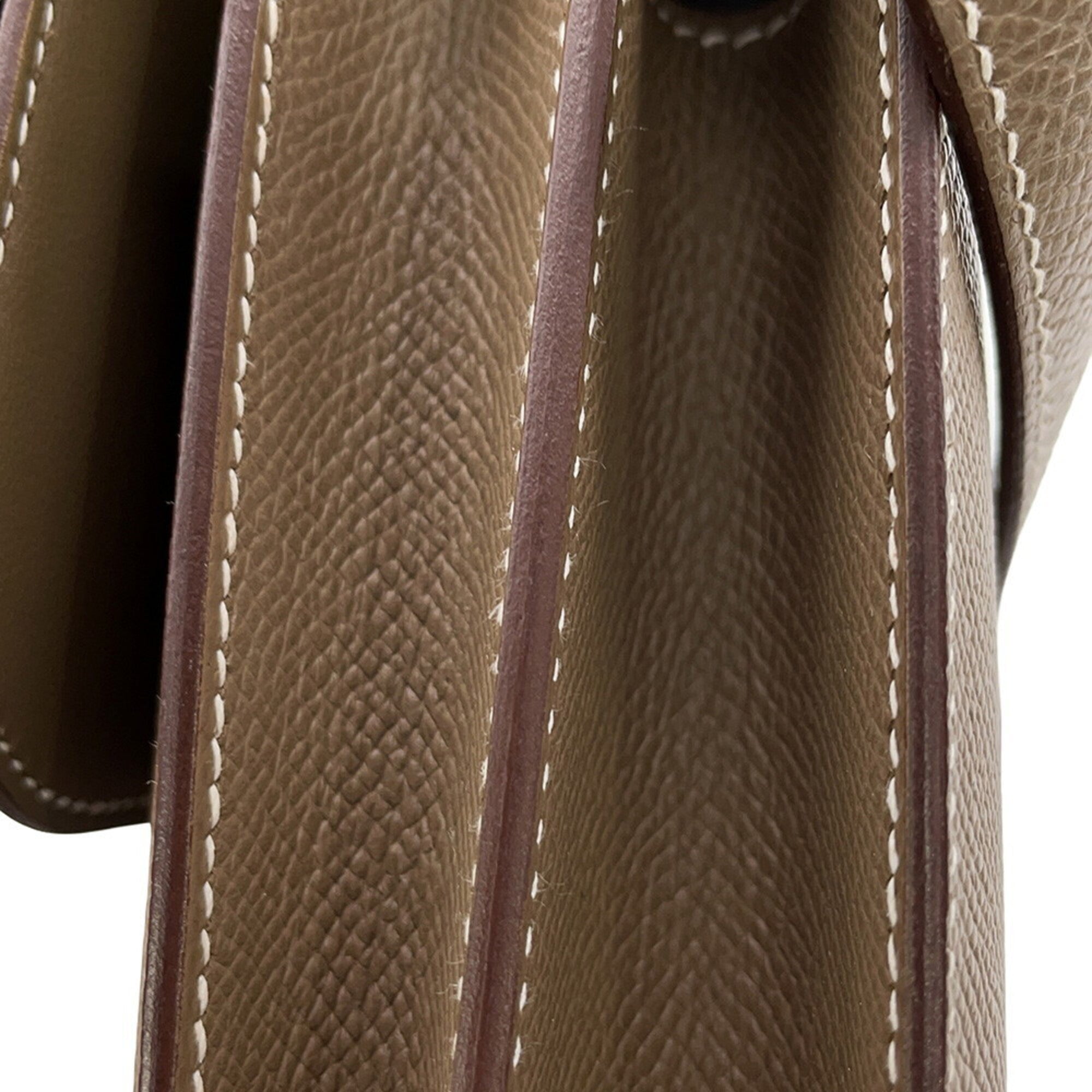 Hermes Constance Etoupe Gray Epsom Leather Shoulder Bag (Pre-Owned)