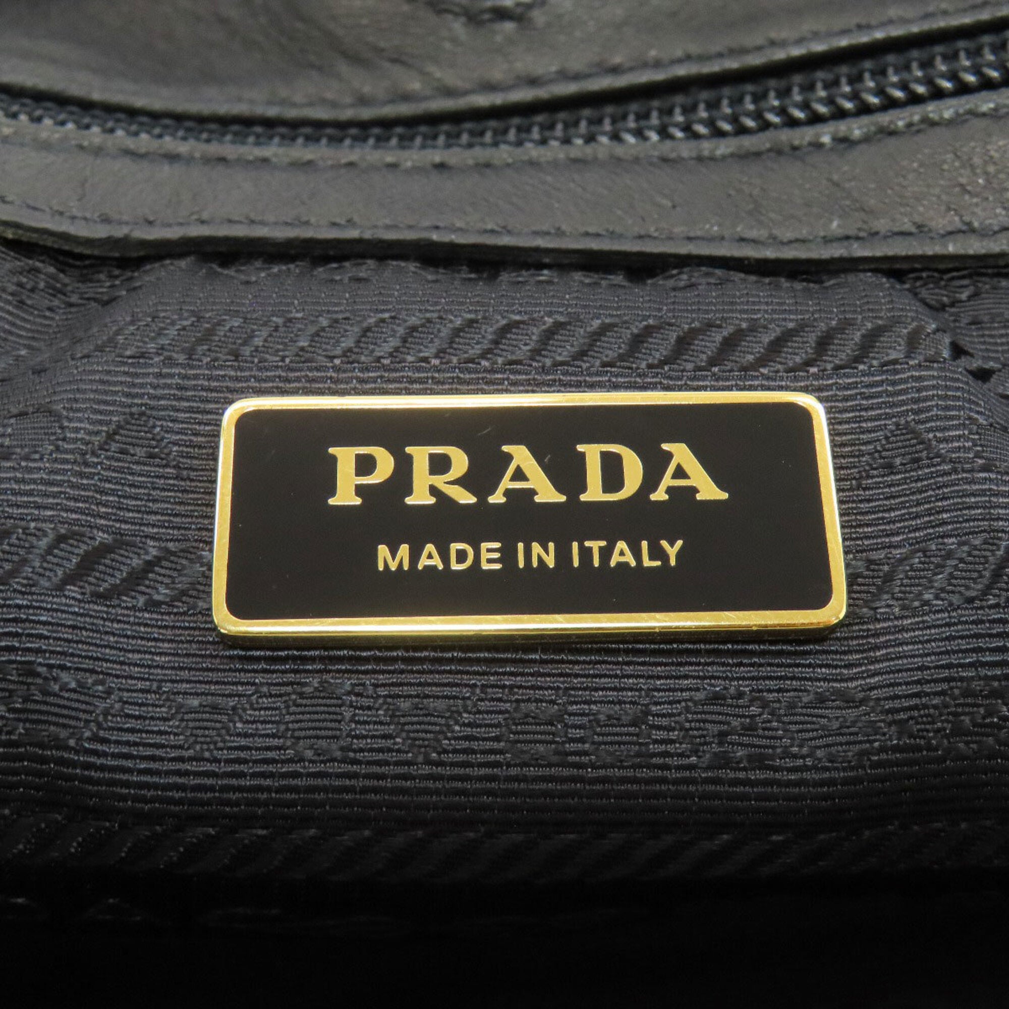 Prada Black Nylon Handbag (Pre-Owned)