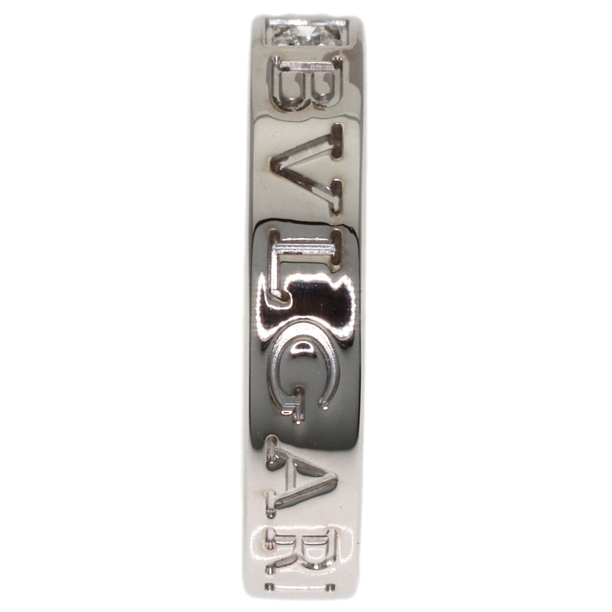 Bvlgari White Gold White Gold (18K) Band Ring (Pre-Owned)