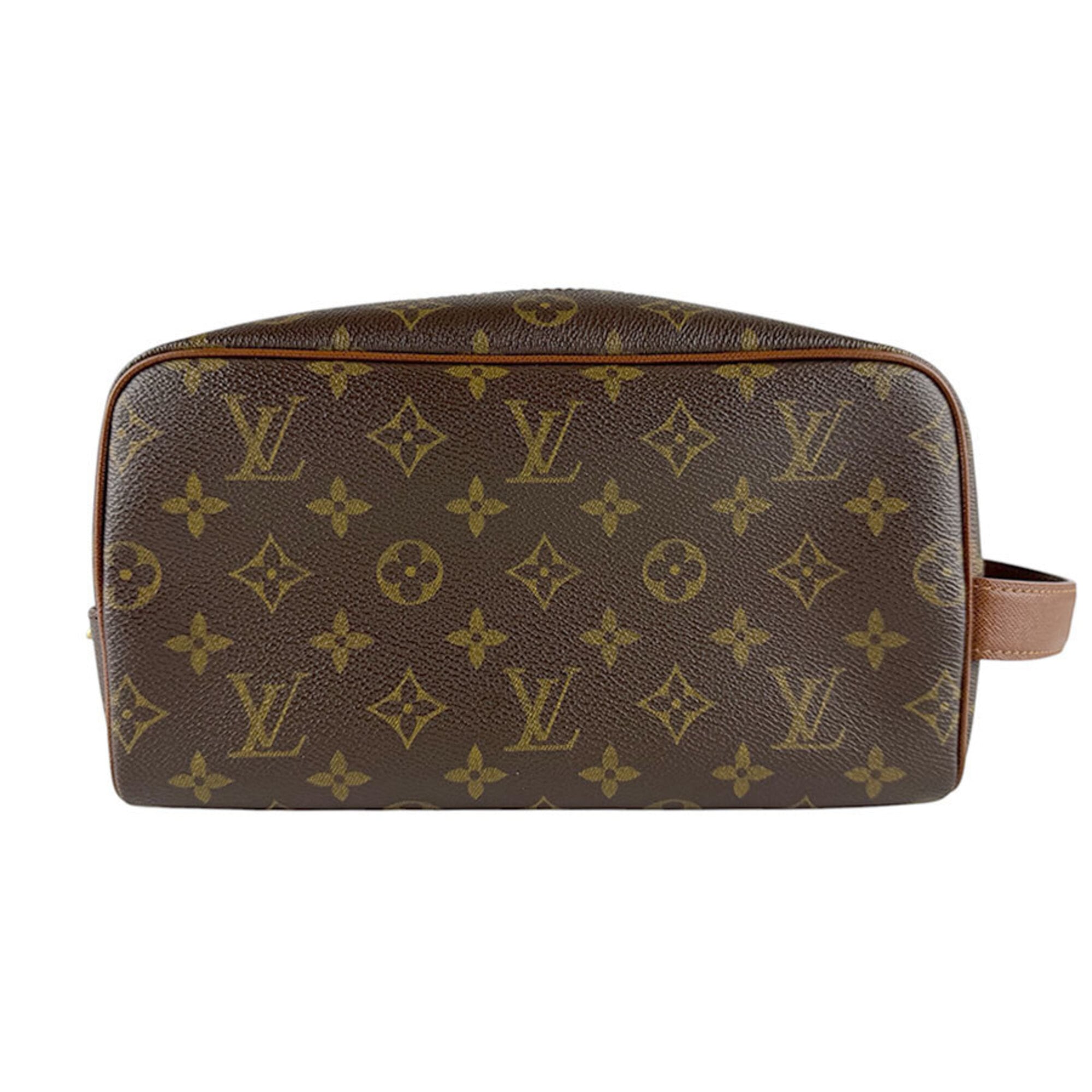Louis Vuitton Brown Monogram Monogram Clutch Bag Pouch (Pre-Owned)