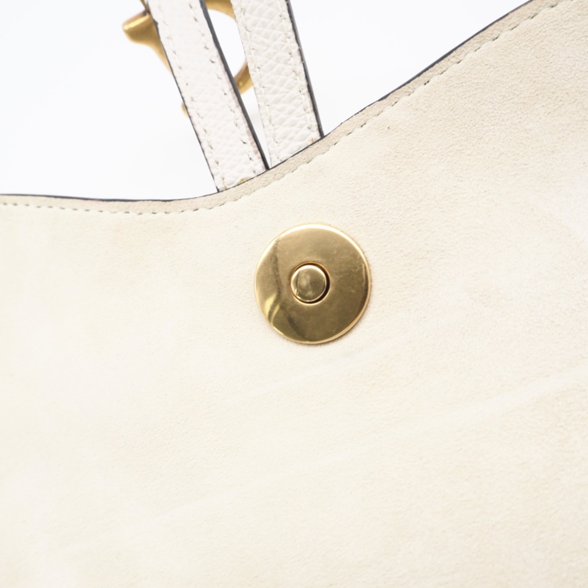 Christian Dior White Leather (Pre-Owned)
