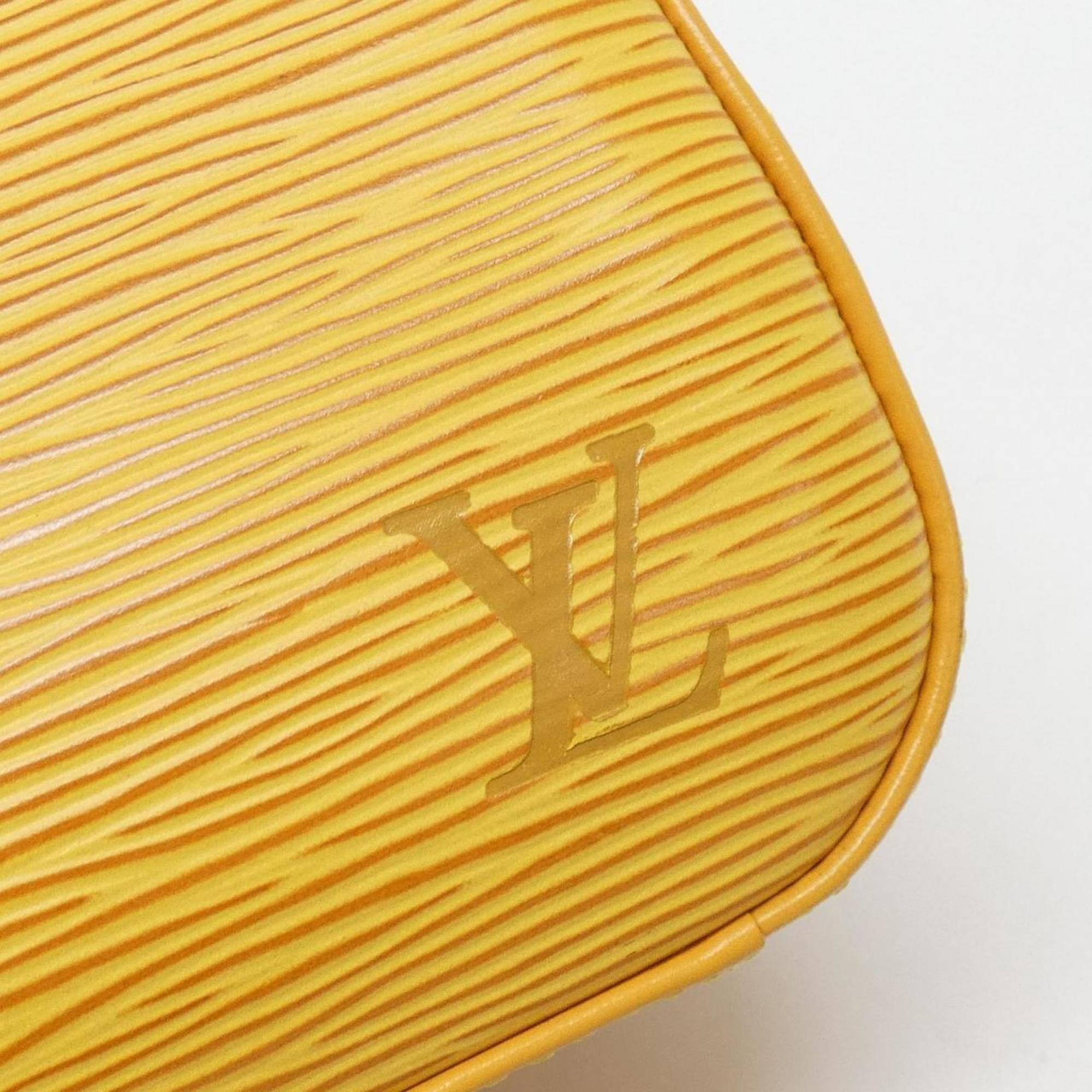 Louis Vuitton Yellow Leather Handbag (Pre-Owned)