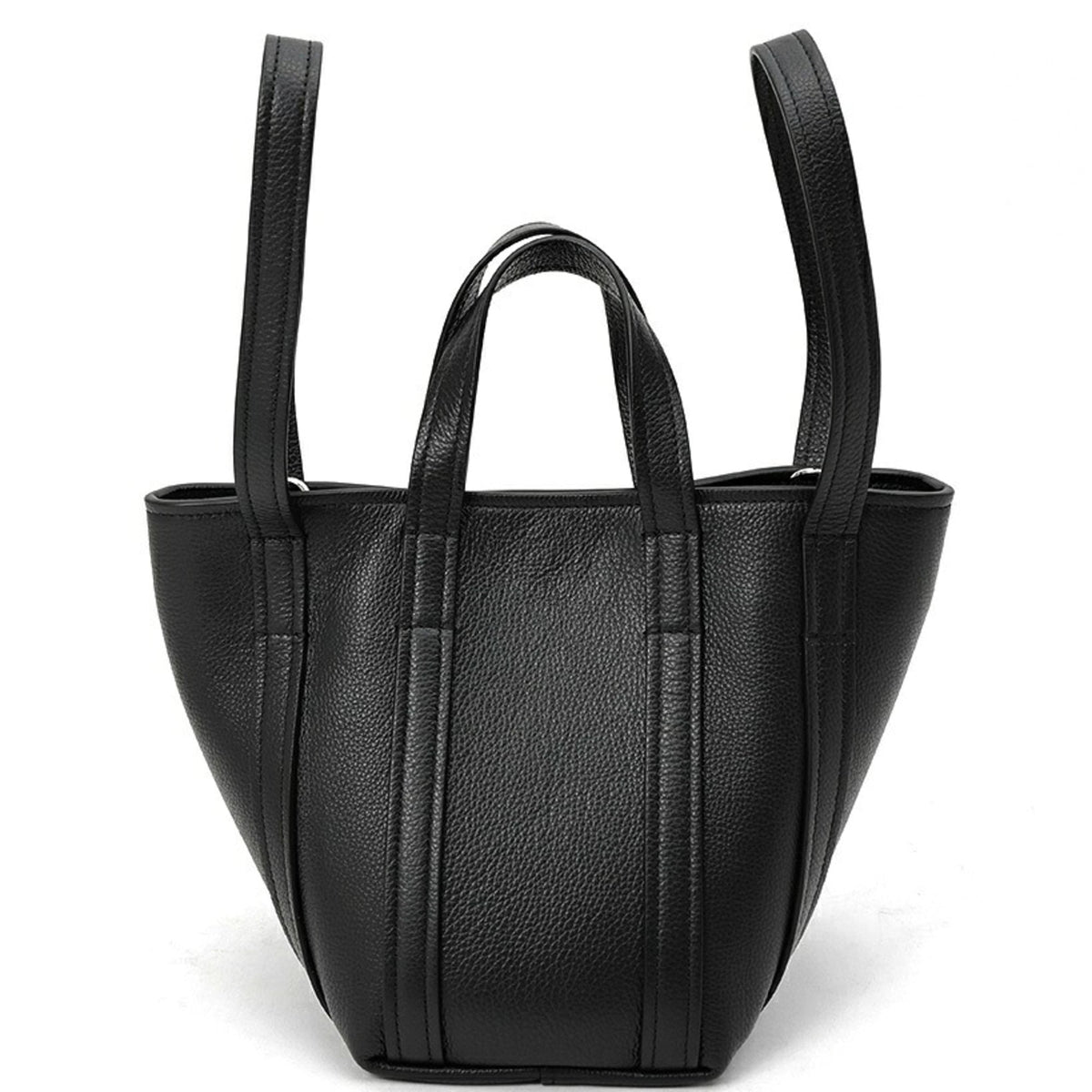 Balenciaga Black Leather Tote Bag (Pre-Owned)