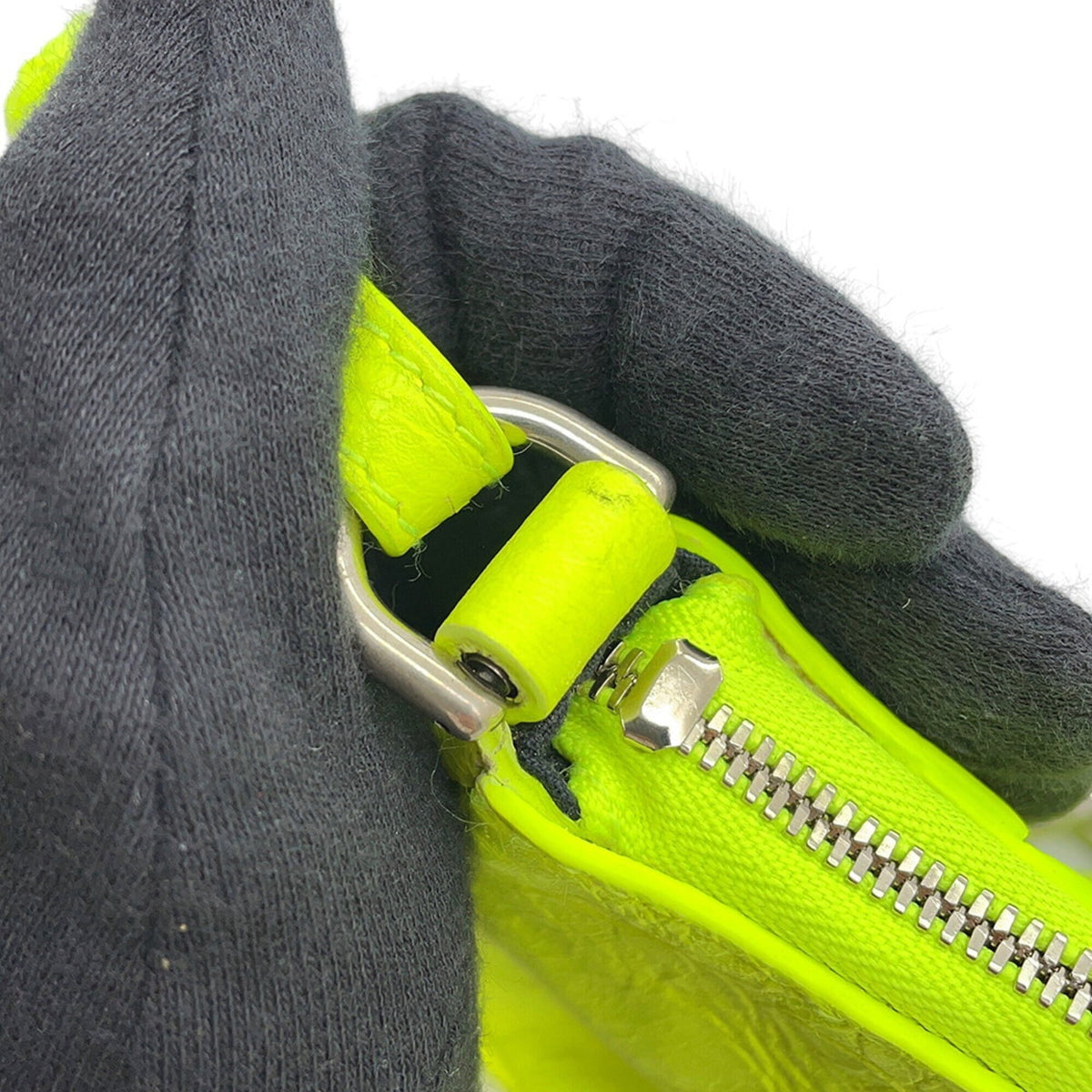 Balenciaga Yellow Leather Handbag Shoulder Bag (Pre-Owned)