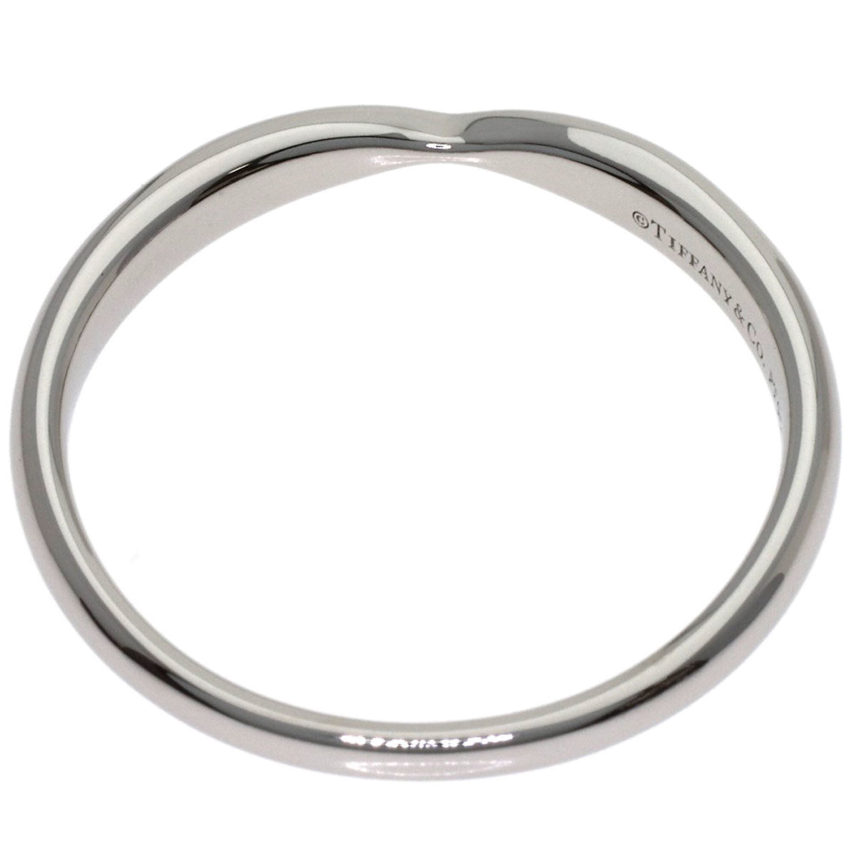 Tiffany Platinum 950 Band Ring (Pre-Owned)