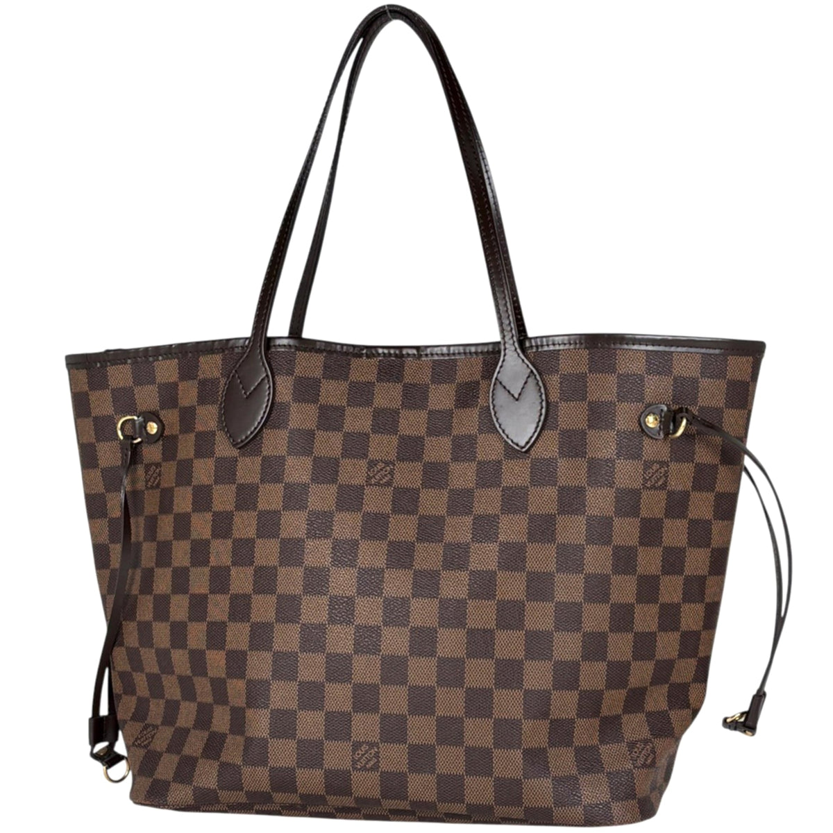 Louis Vuitton Brown Damier Canvas Shoulder Bag Tote Bag (Pre-Owned)