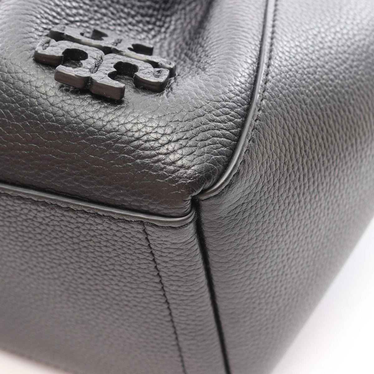 Tory Burch Black Leather Handbag (Pre-Owned)