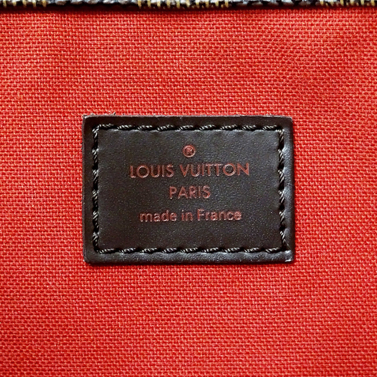 Louis Vuitton Damier Damier Canvas Ebene Damier Canvas Shoulder Bag (Pre-Owned)