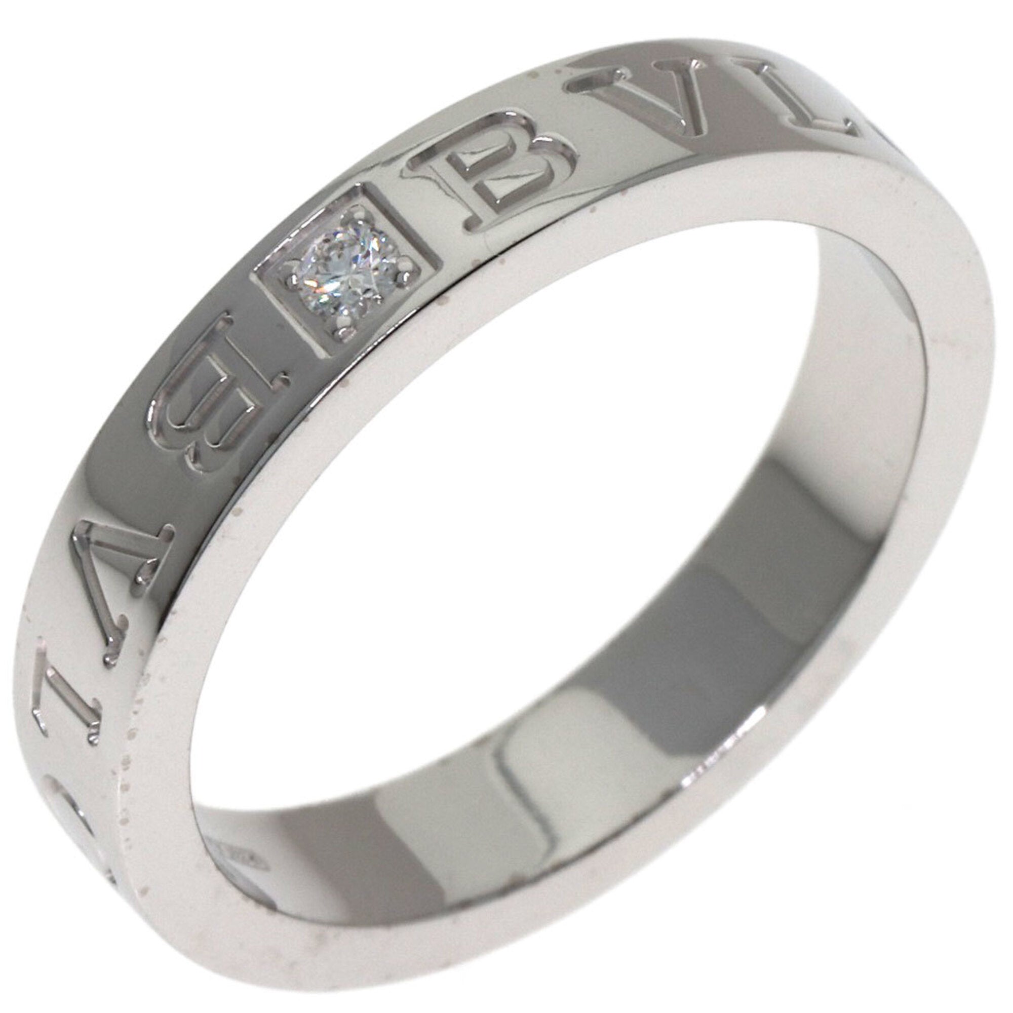 Bvlgari White Gold (18K) Band Ring (Pre-Owned)