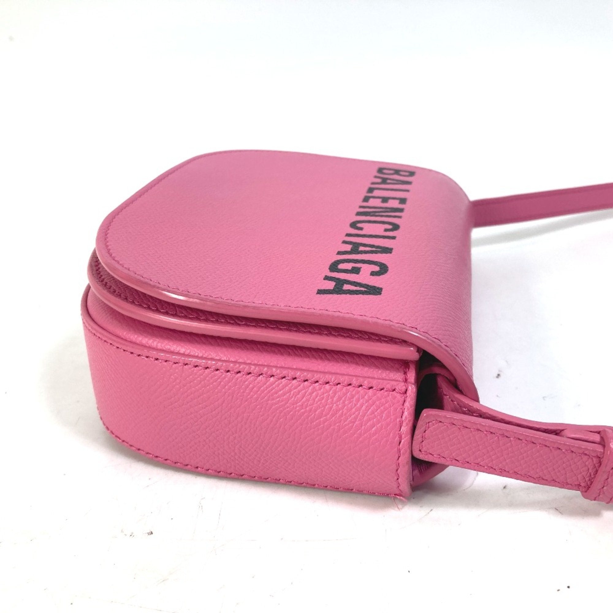 Balenciaga Pink Leather Shoulder Bag (Pre-Owned)