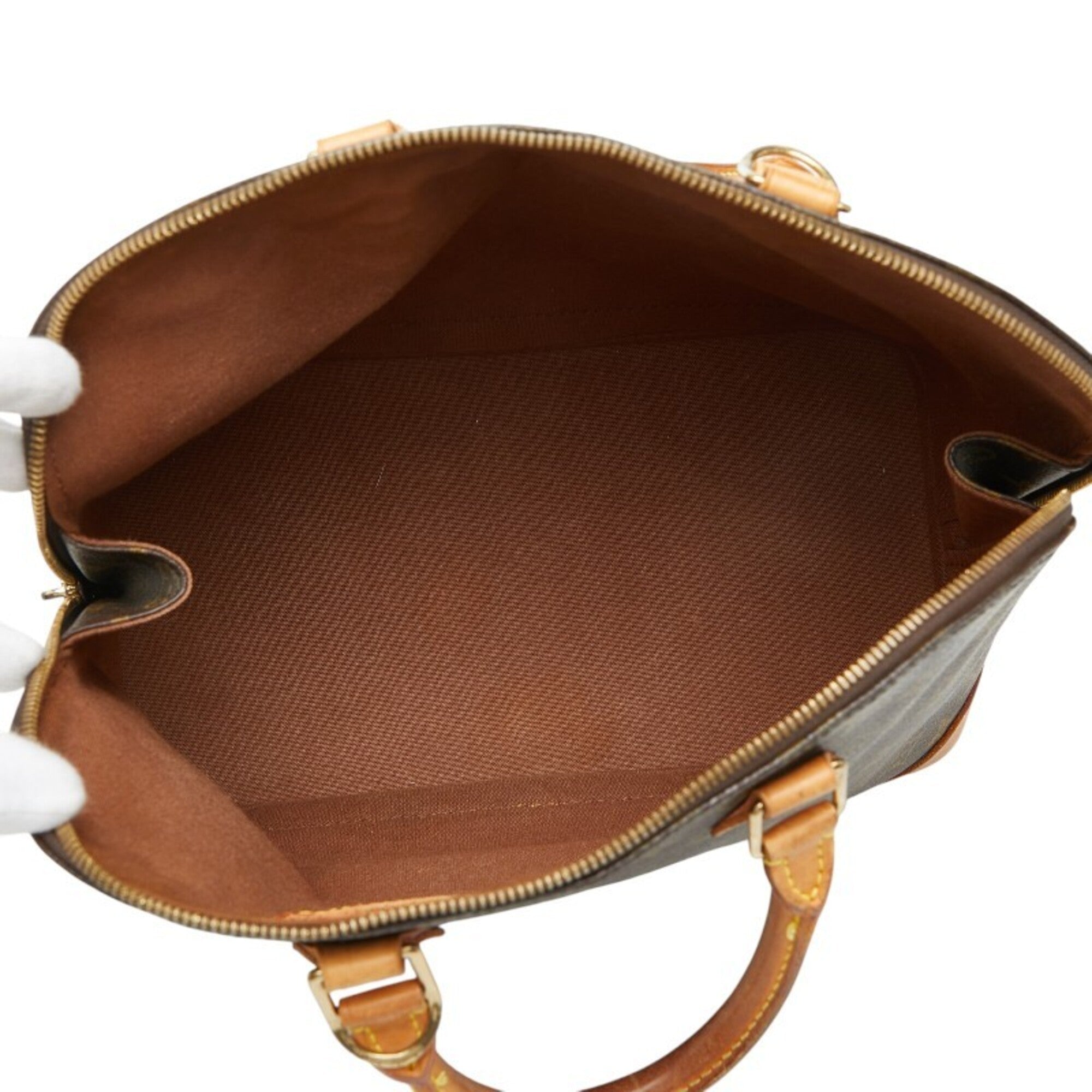 Louis Vuitton Brown Monogram Pvc Handbag (Pre-Owned)