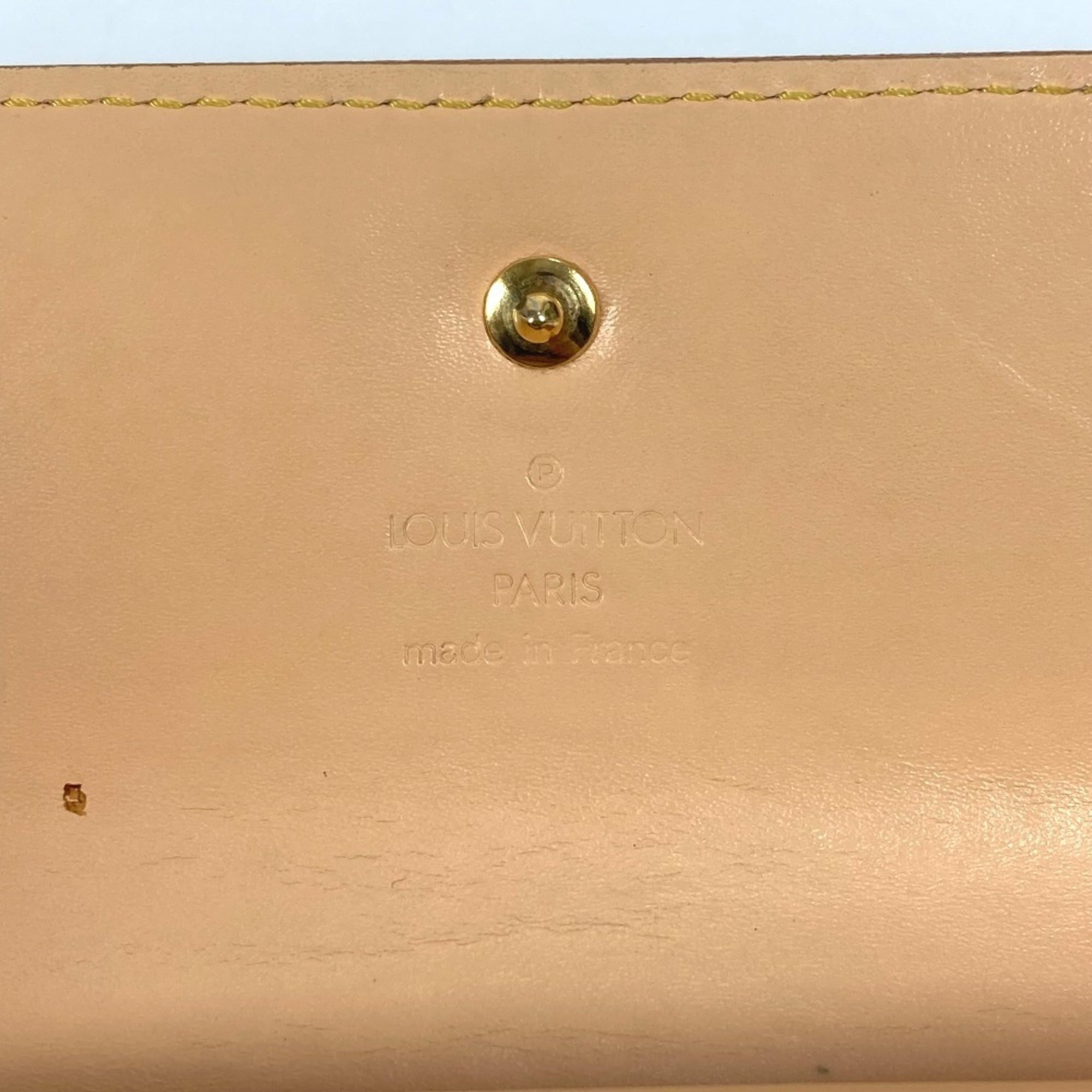 Louis Vuitton Black Noir Monogram Multicolore Long Wallet (Tri-Fold) (Pre-Owned)