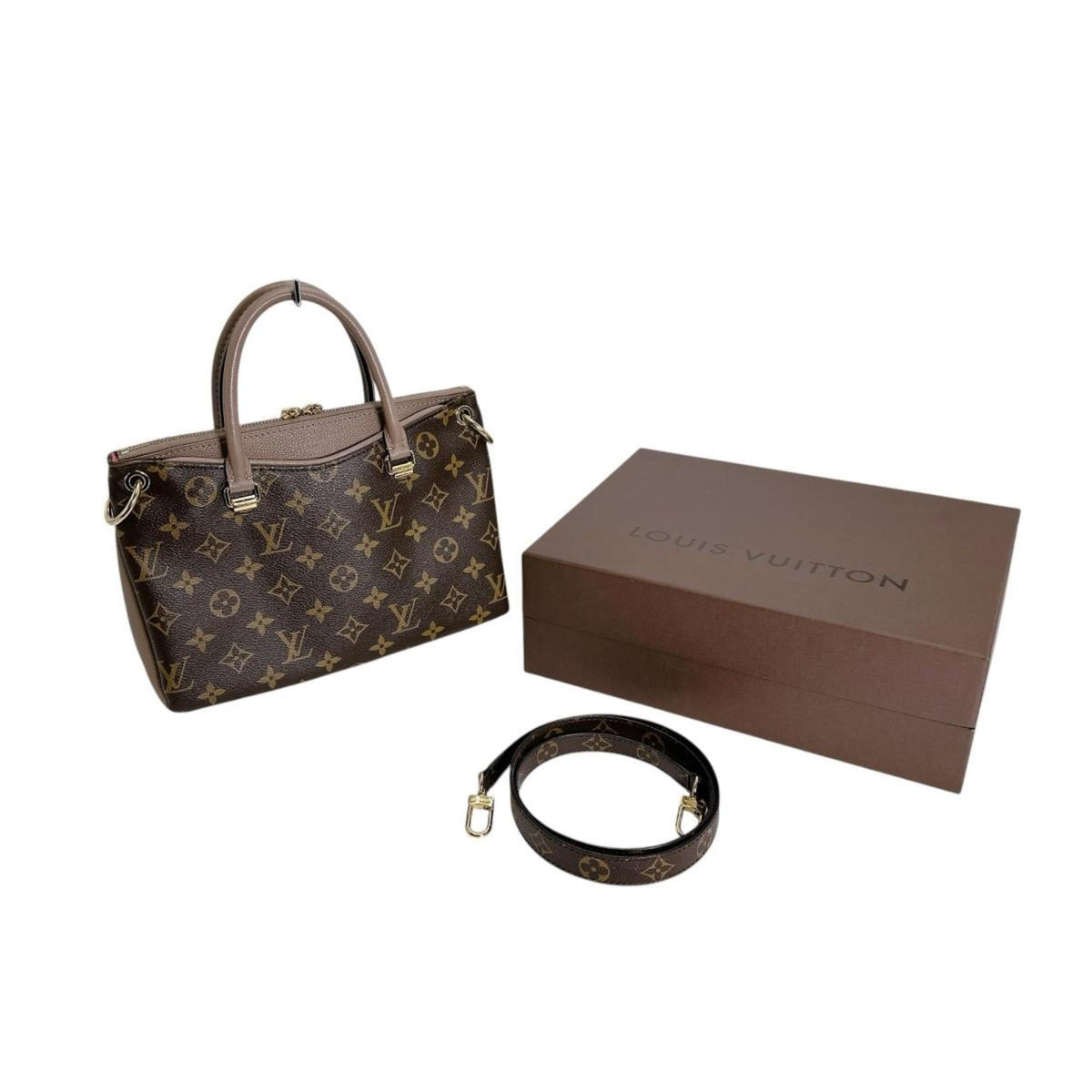 Louis Vuitton Brown Monogram Monogram Handbag (Pre-Owned)