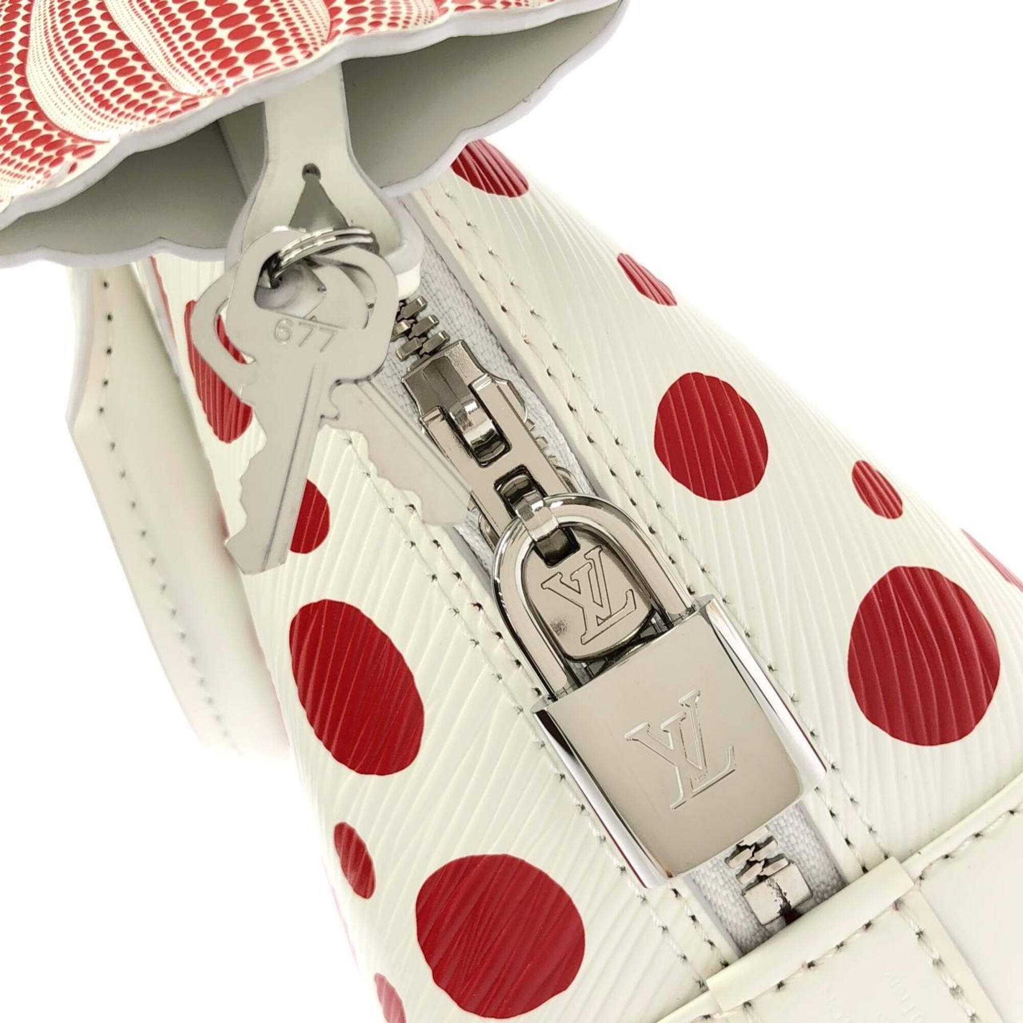 Louis Vuitton Rouge White Leather Handbag (Pre-Owned)