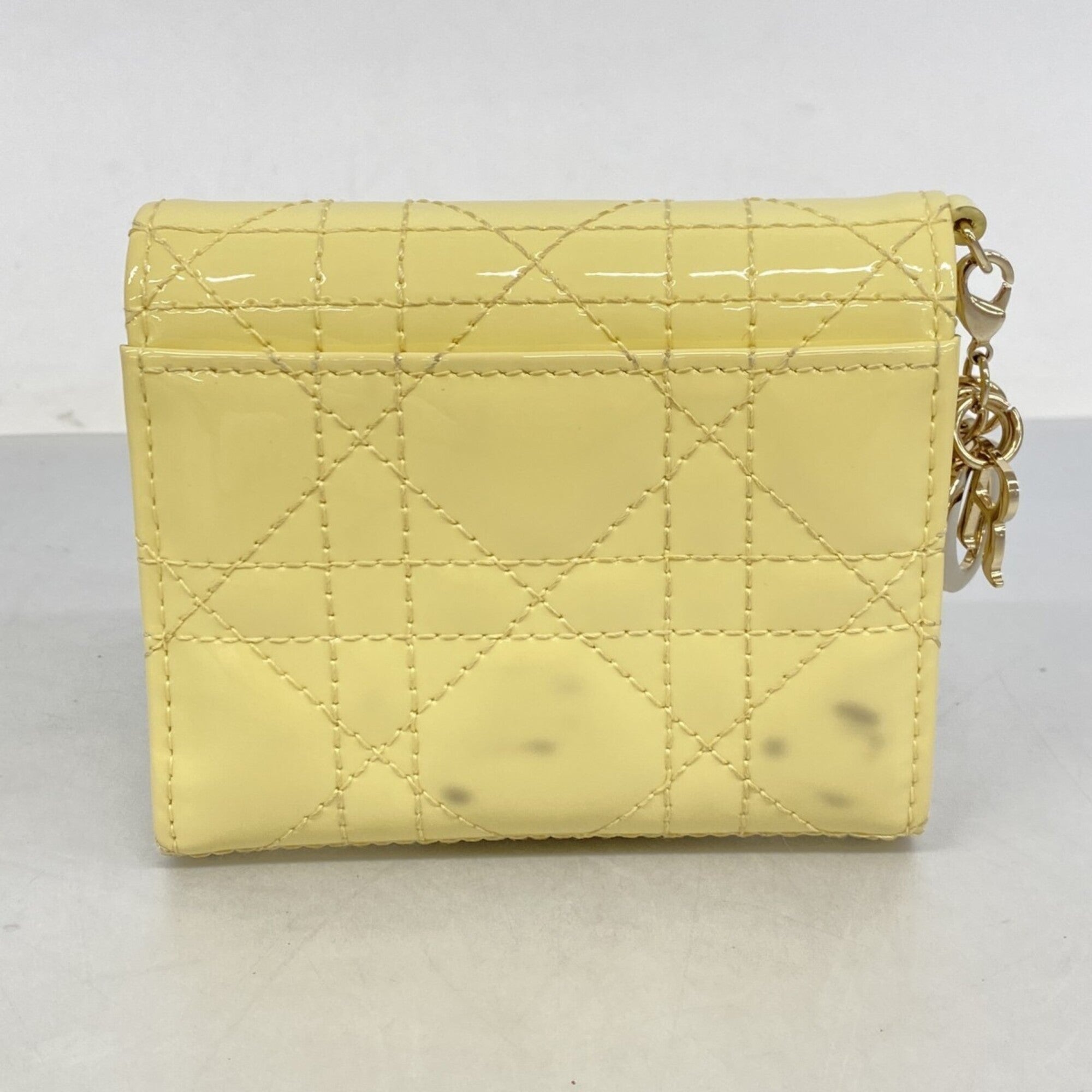 Christian Dior Ivory Wallet (Tri-Fold) (Pre-Owned)
