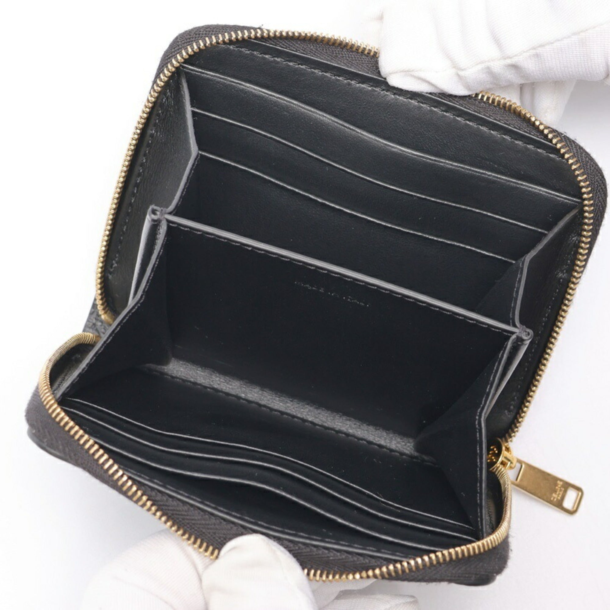 Celine Black Leather Coin Purse/Coin Case (Pre-Owned)