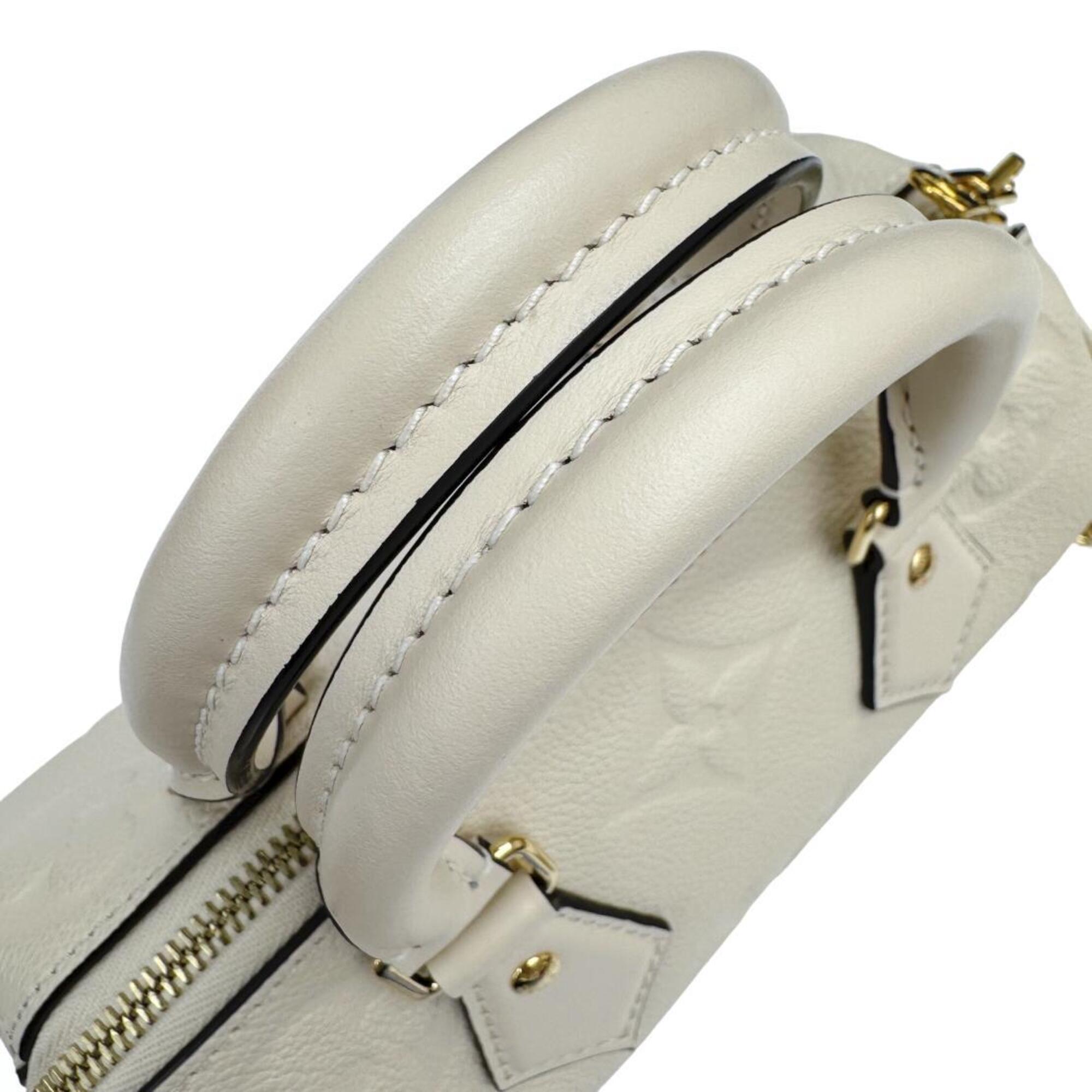 Louis Vuitton Monogram Empreinte Beige Cream Monogram Empreinte Boston Bag (Pre-Owned)